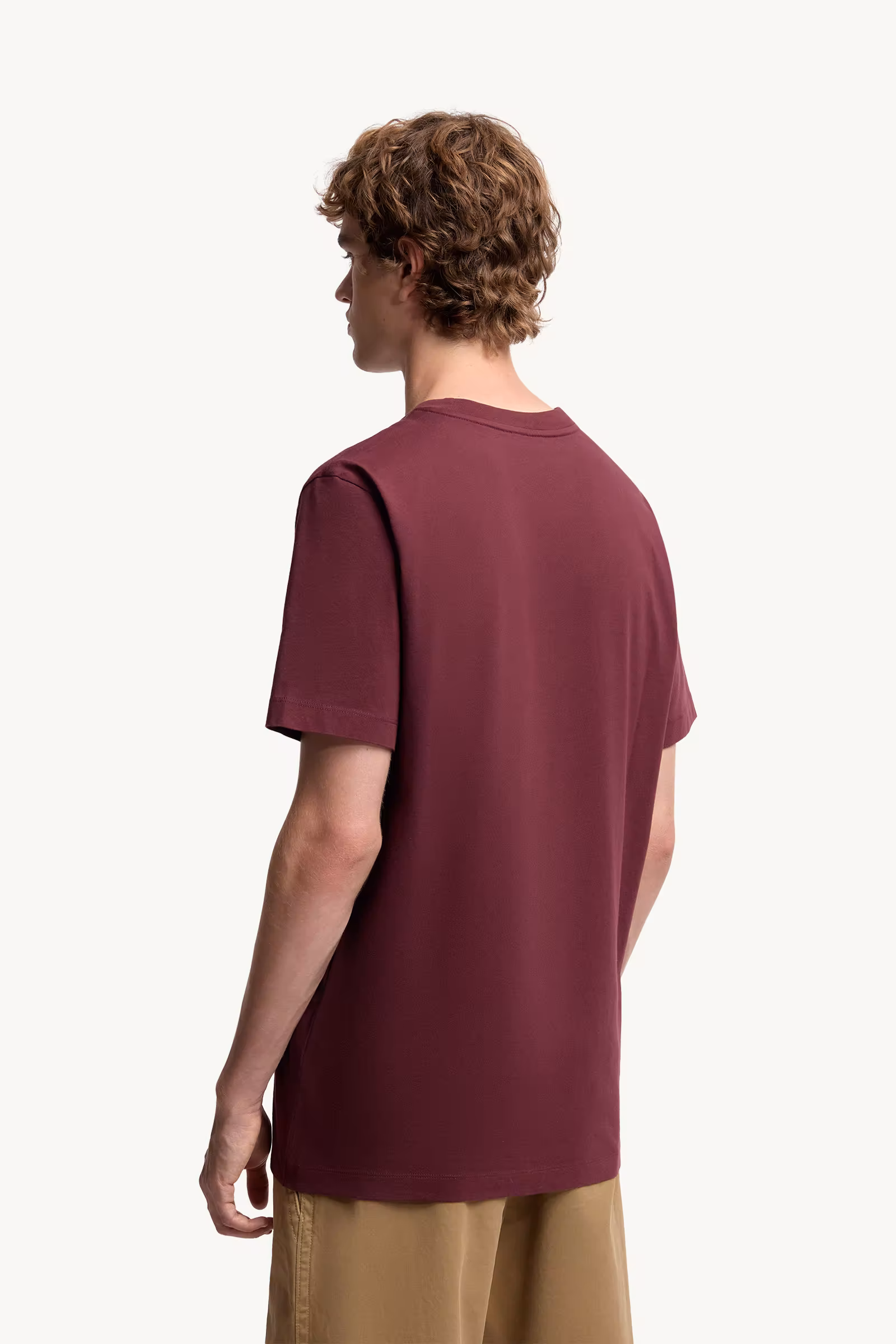 Logo Patch Cotton T-Shirt (Pack of Three)