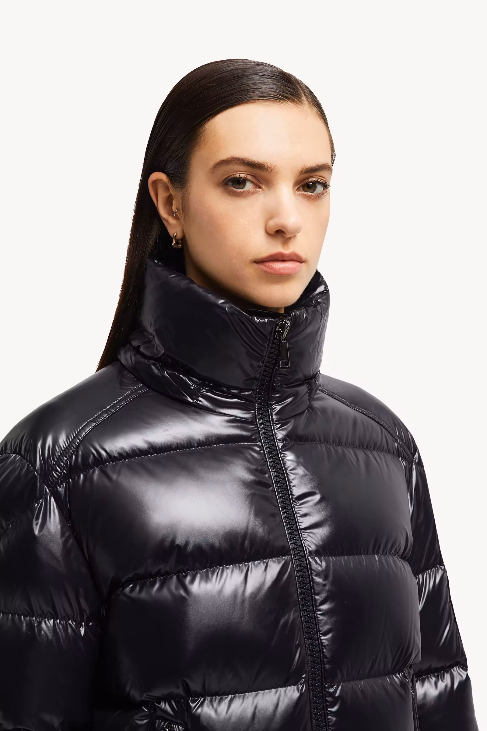Maire Hooded Short Down Jacket