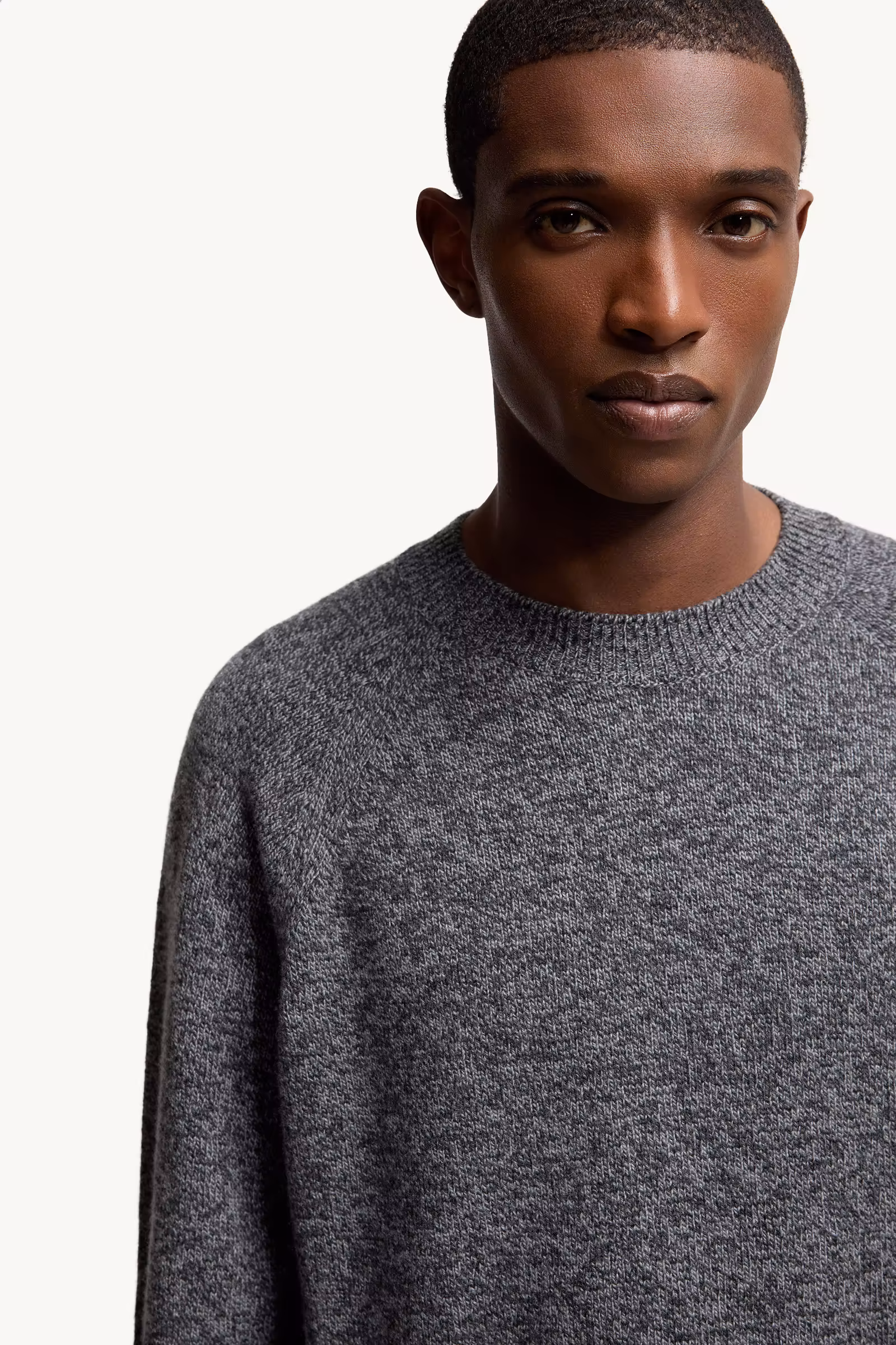Mouliné Wool & Cashmere Sweater