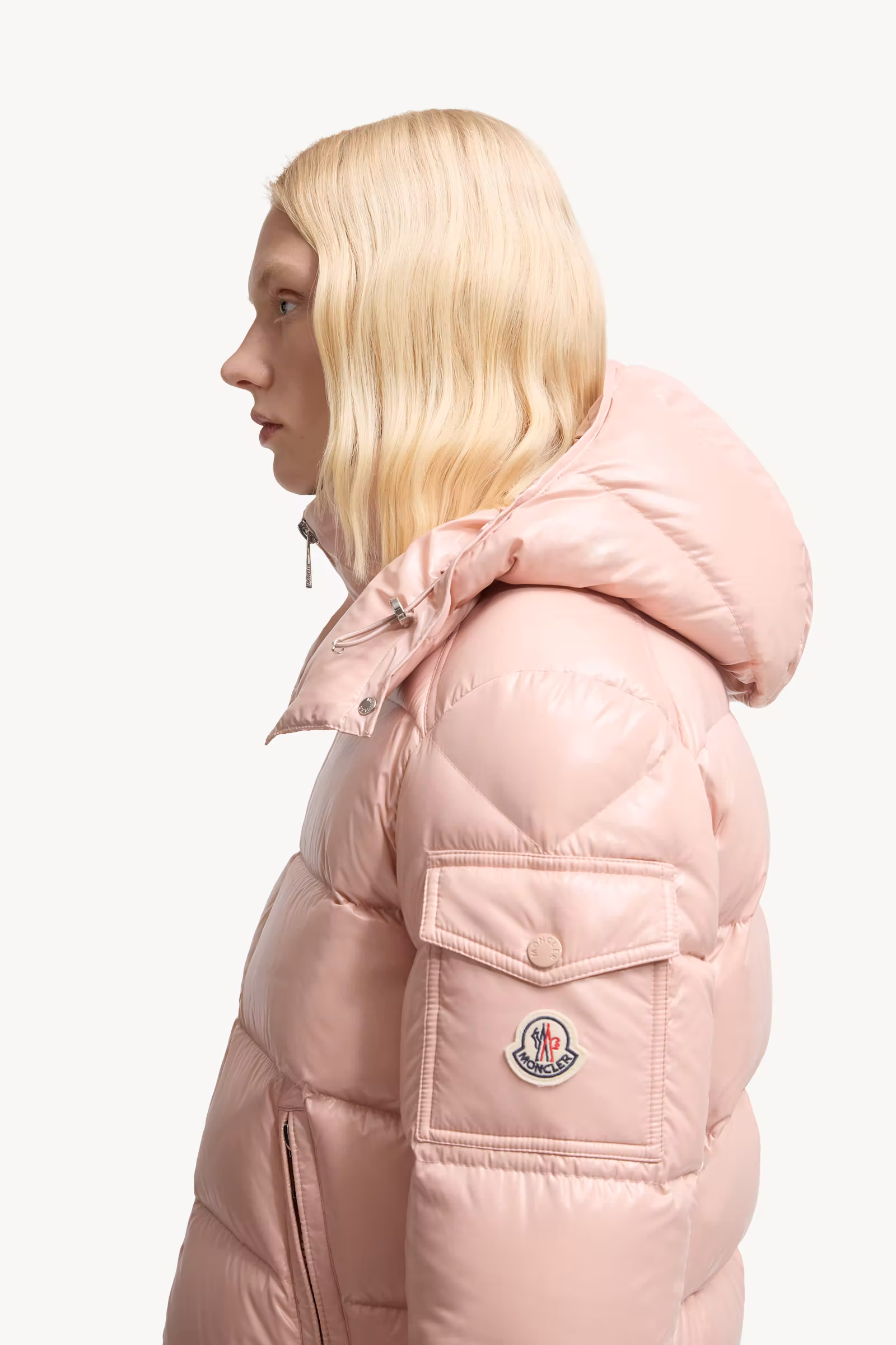 Maire Hooded Short Down Jacket