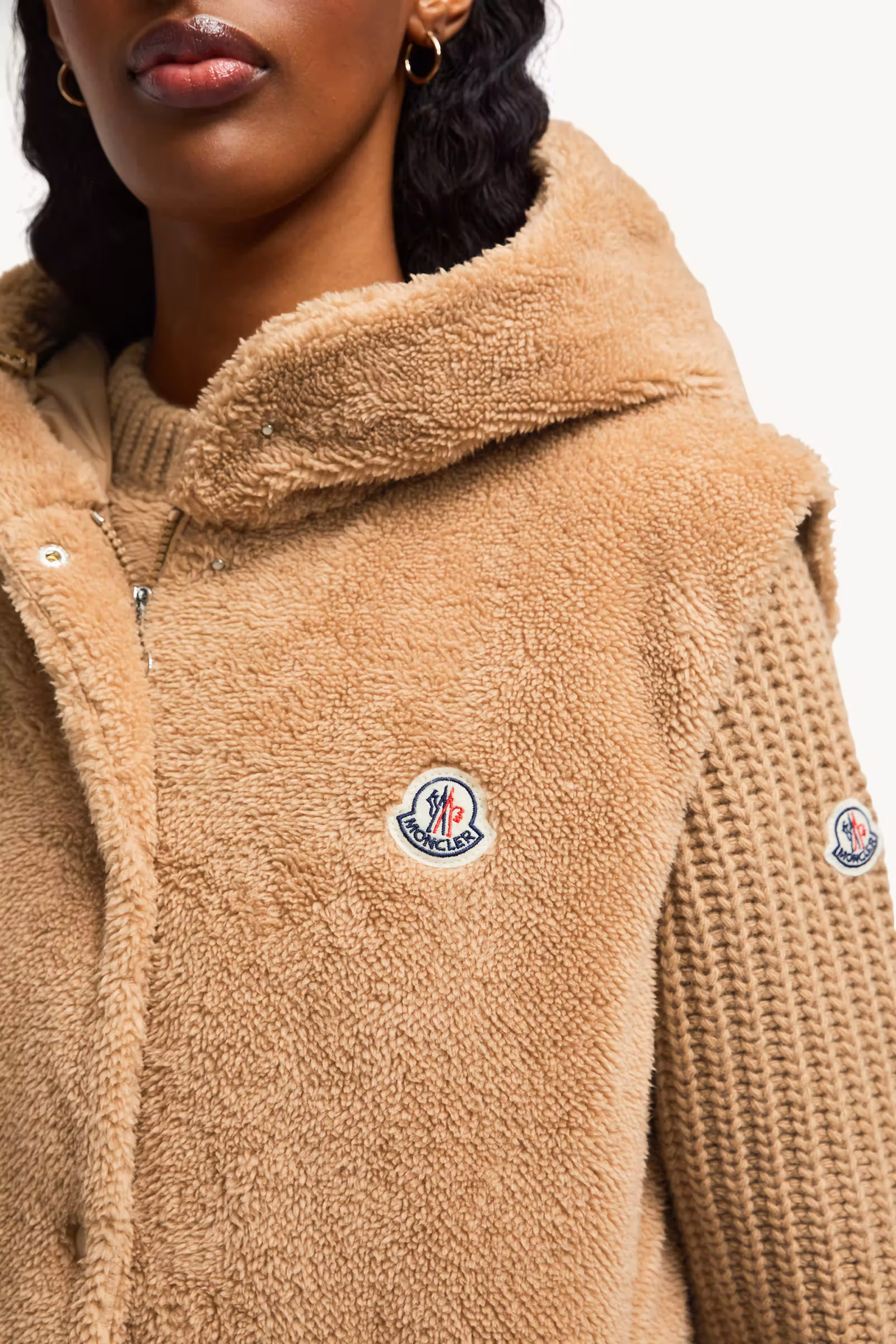 Floy Teddy Hooded Down Vest