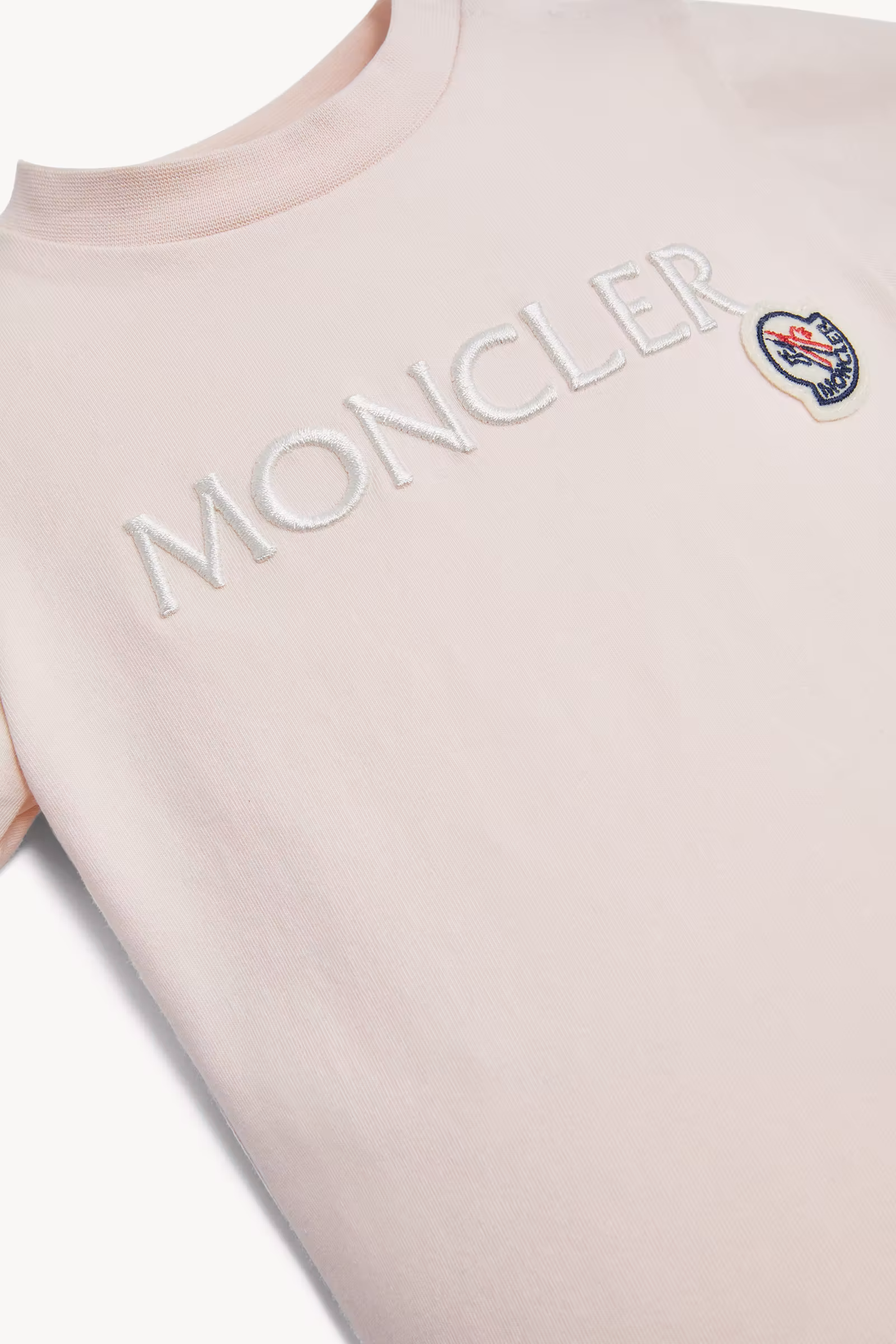 Embroidered Logo Cotton T-Shirt