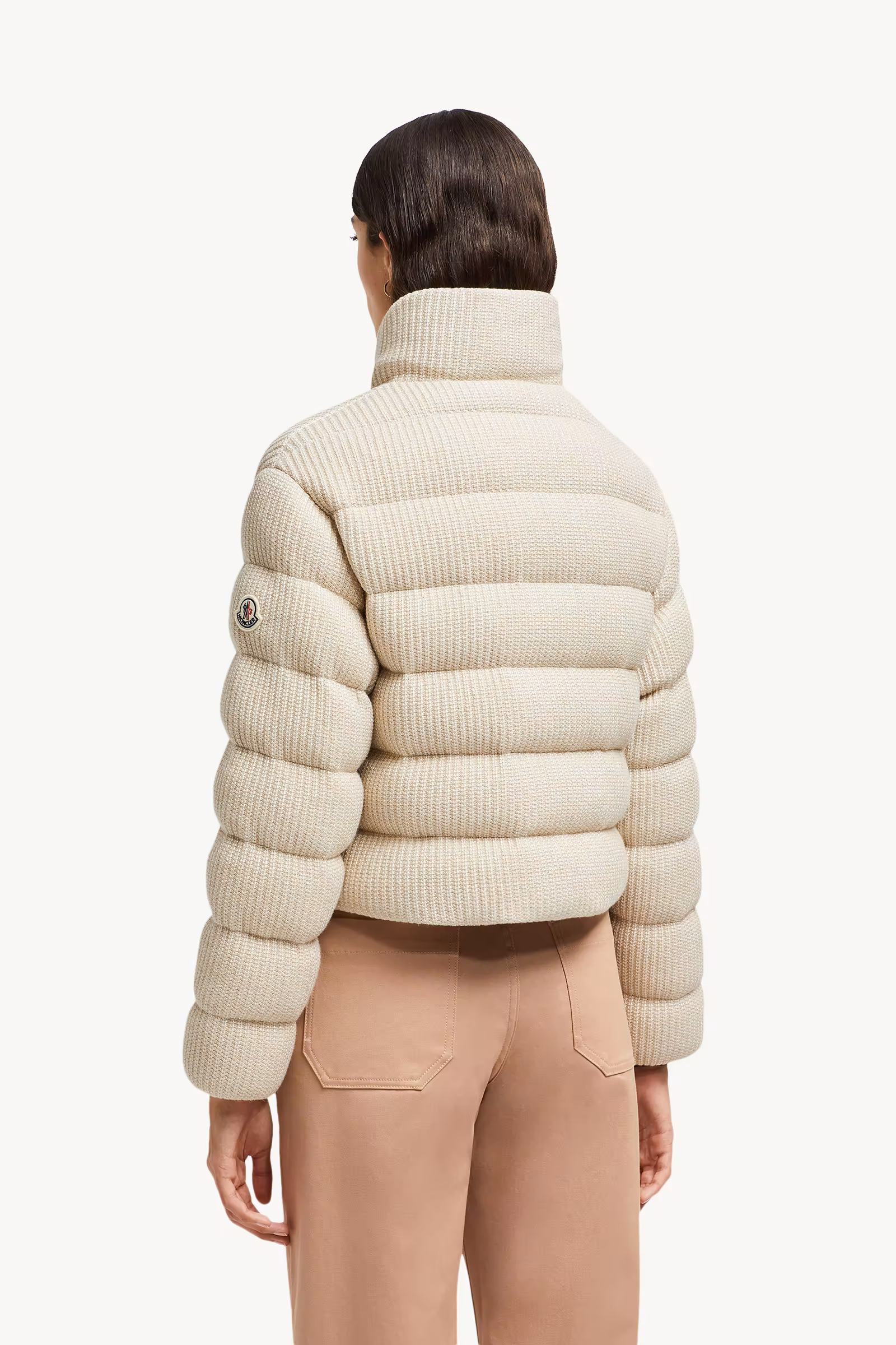 Thoiry Laminated Cotton Short Down Jacket