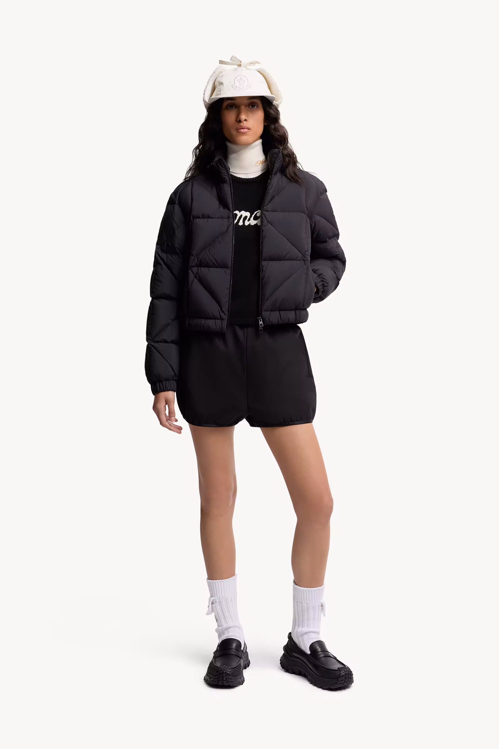 Embroidered Logo Wool & Cashmere Sweater