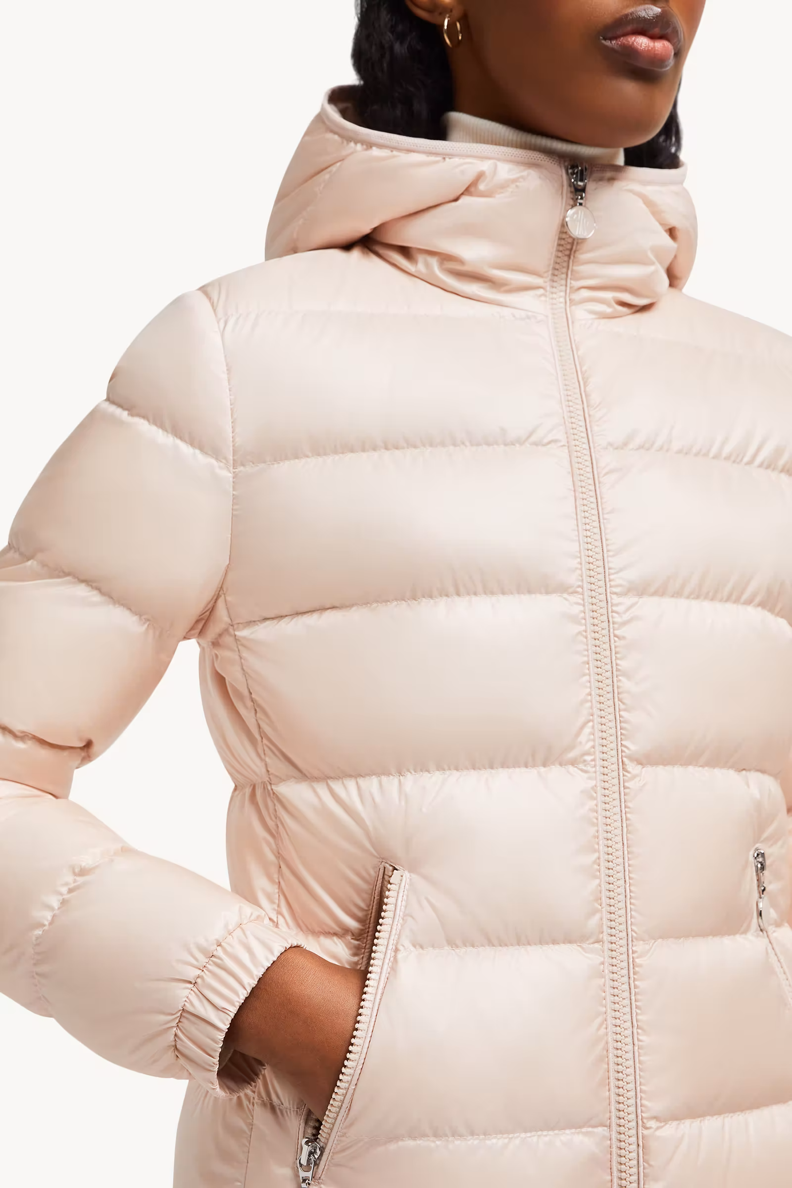 Gles Hooded Short Down Jacket