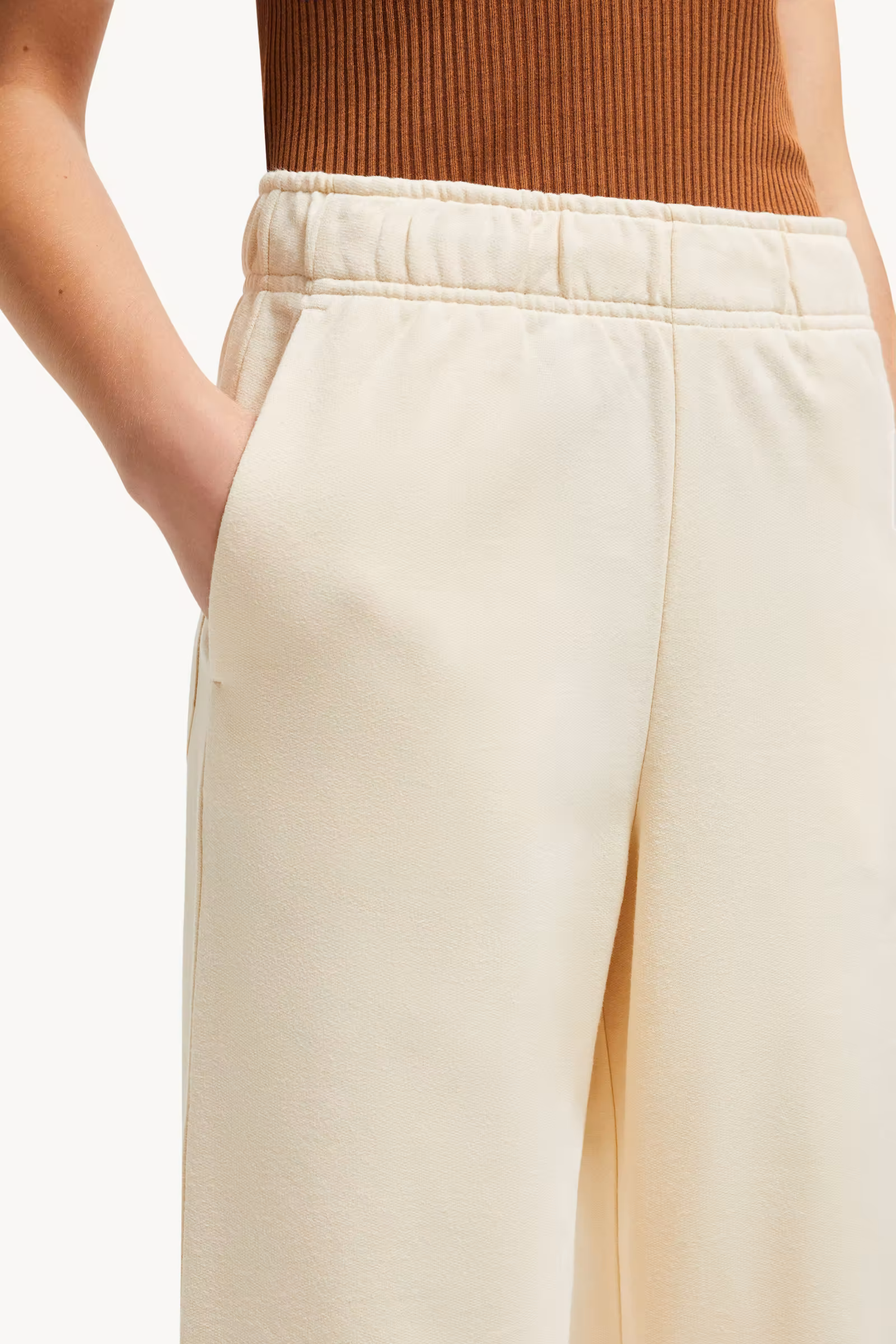 Wide Leg Cotton Sweatpants