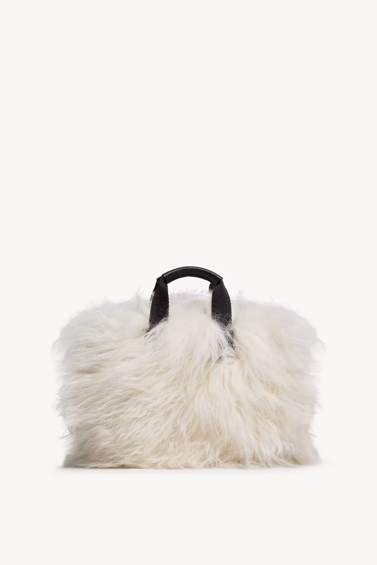 Micro Caradoc Shearling Tote Bag