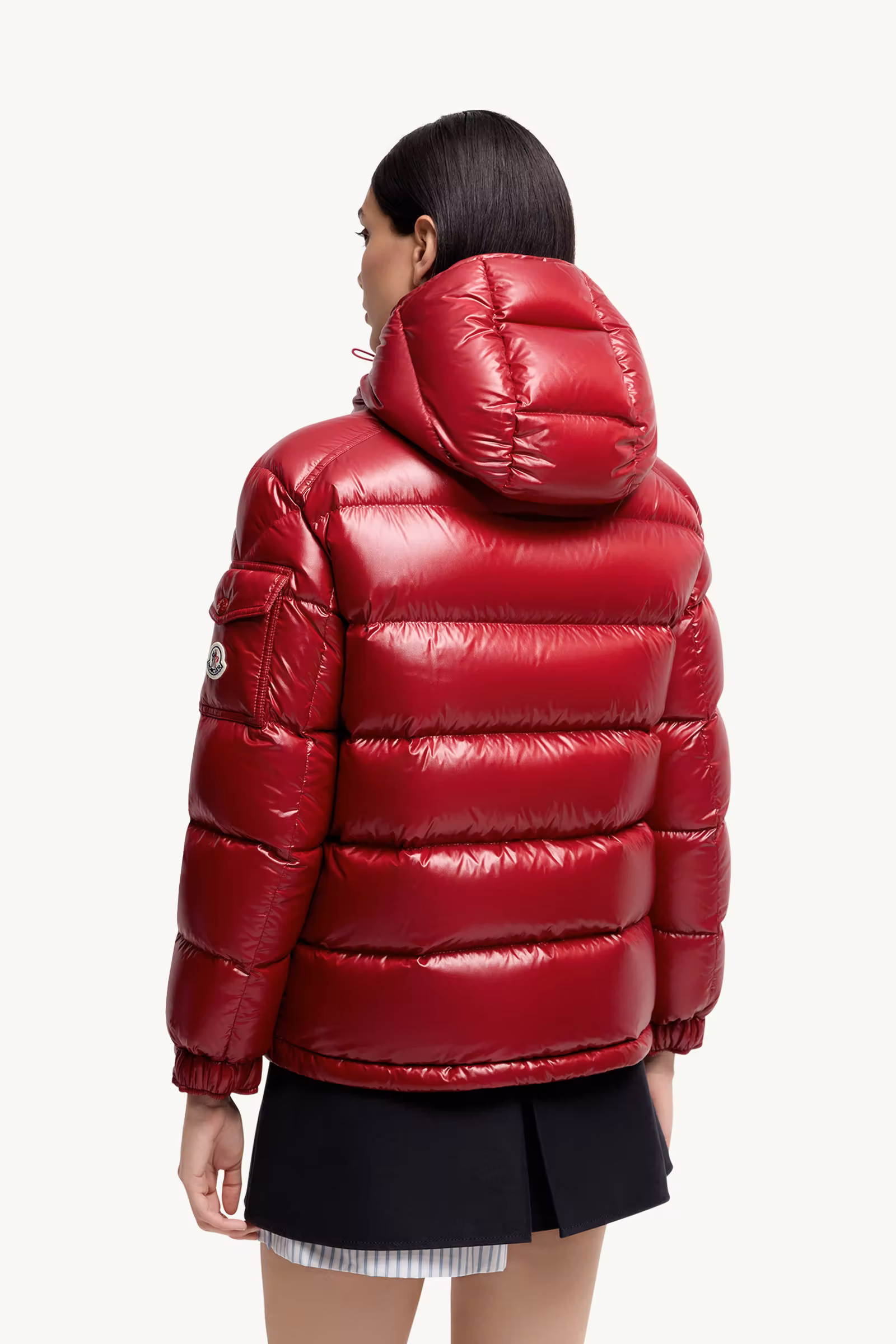 Maire Hooded Short Down Jacket