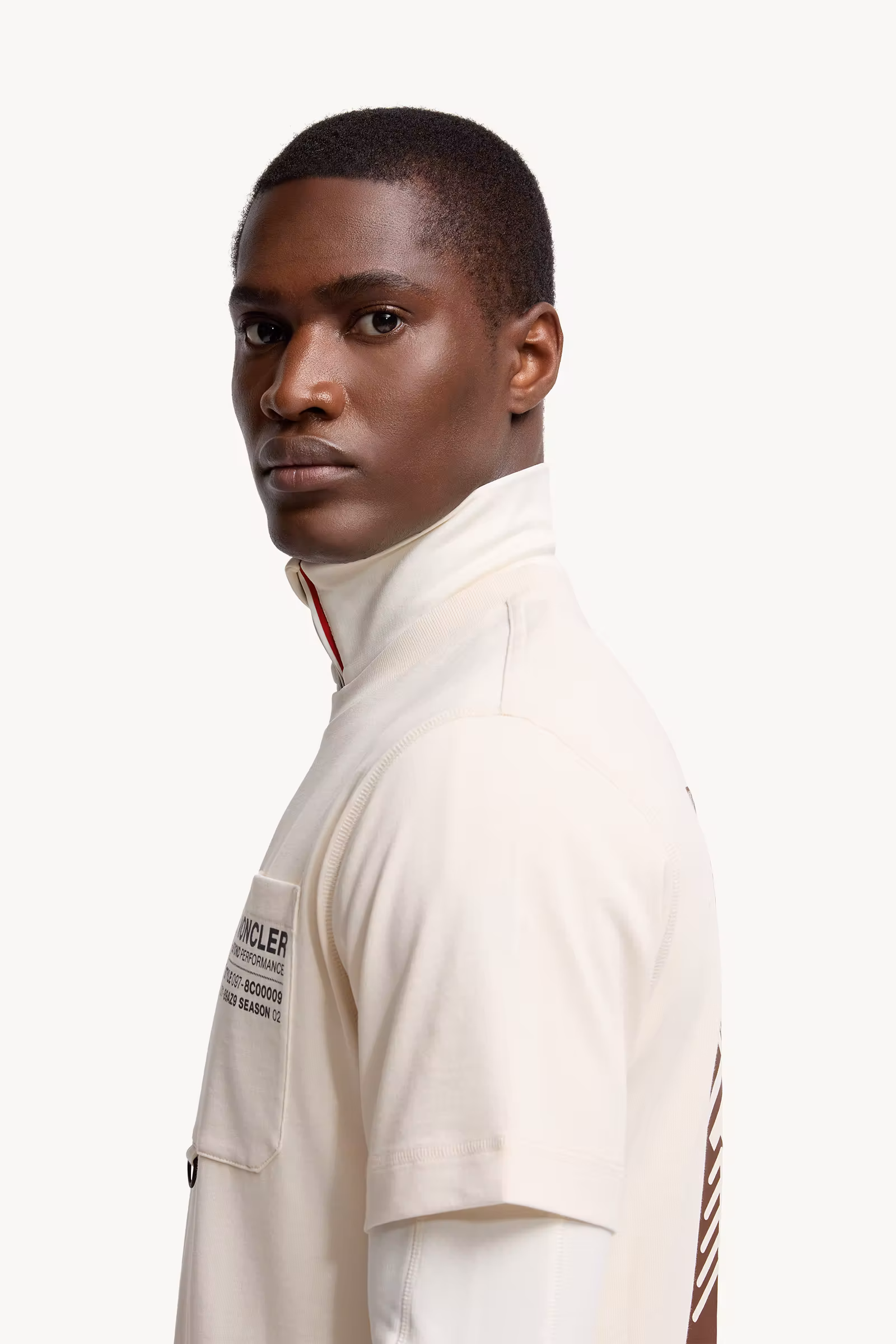 Embossed Logo Cotton T-Shirt