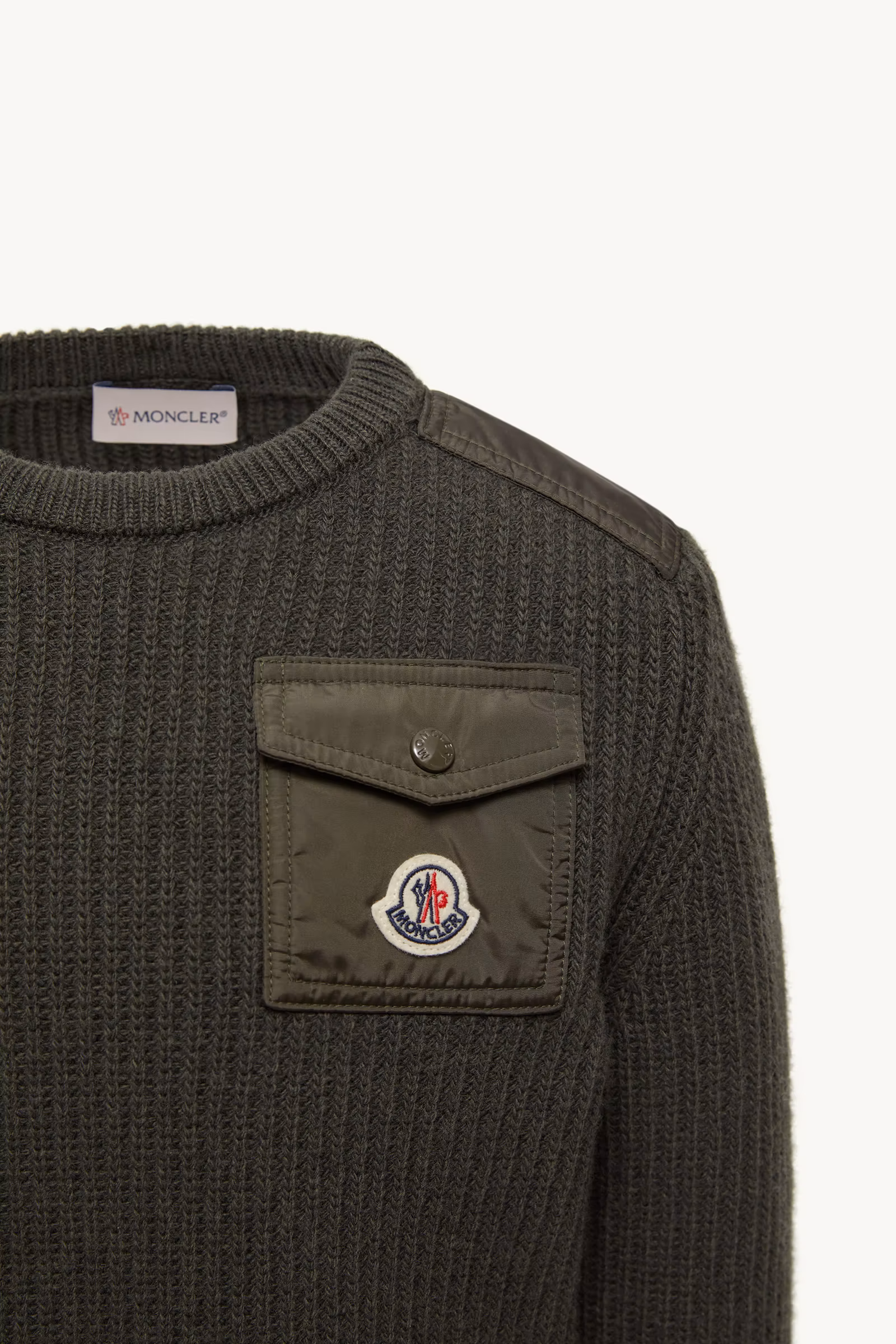 Wool Sweater with Pocket