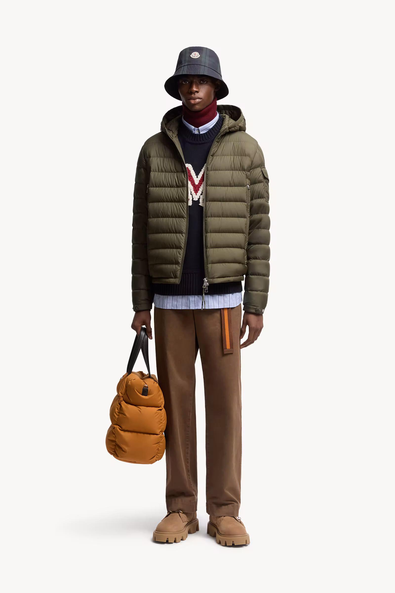 Galion Hooded Short Down Jacket