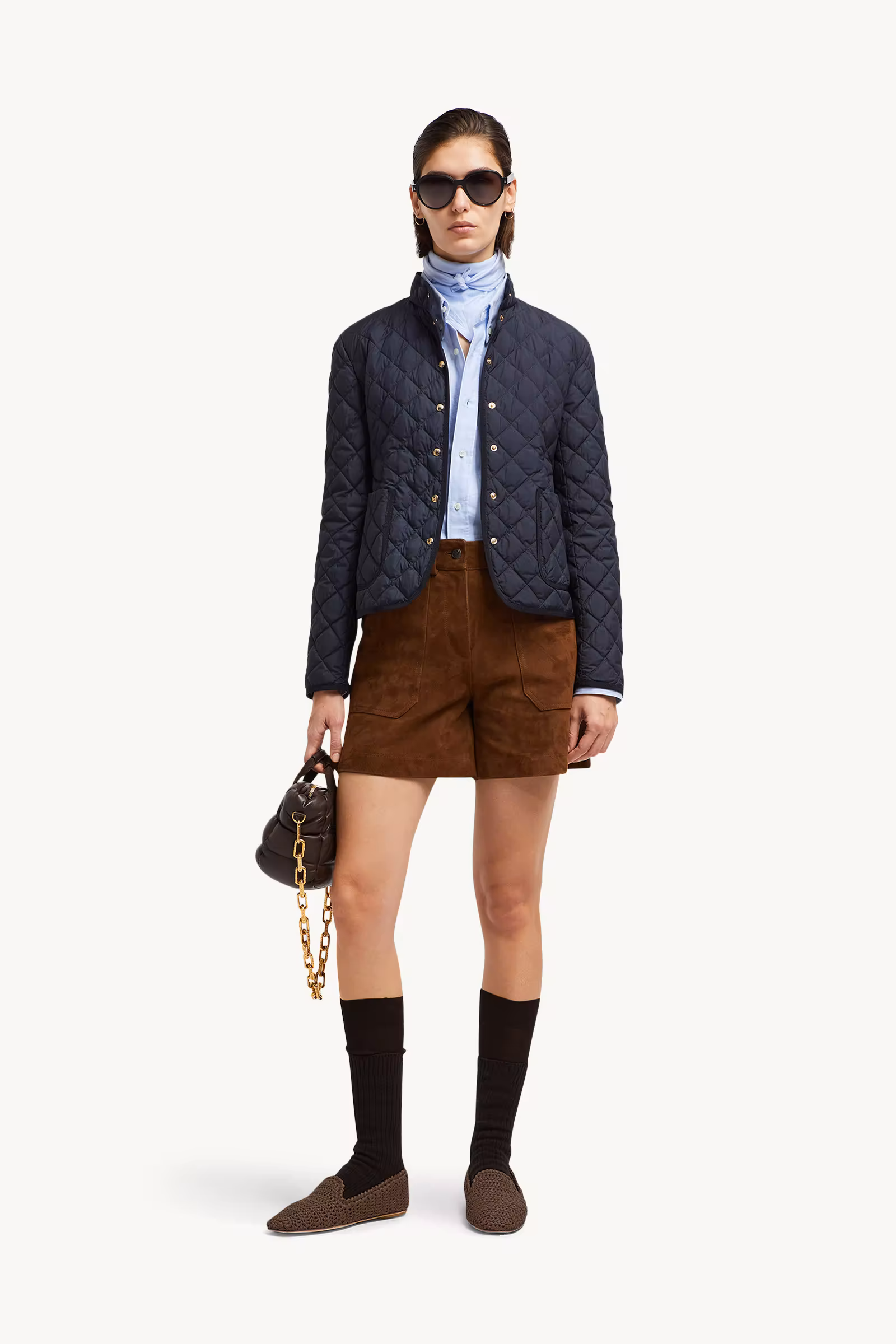 Epin Fit & Flare Short Down Jacket