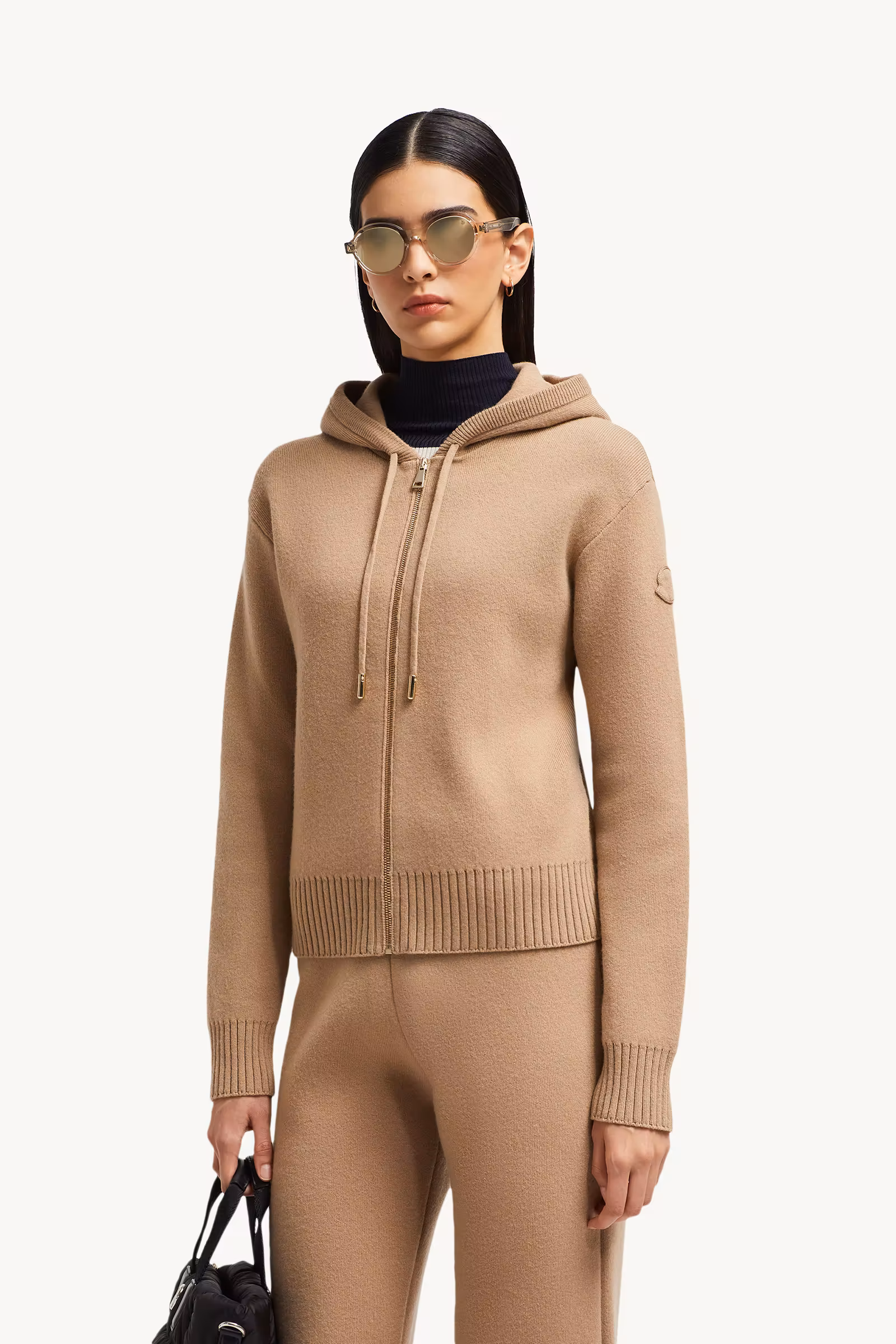 Wool & Cashmere Zip-Up Hoodie