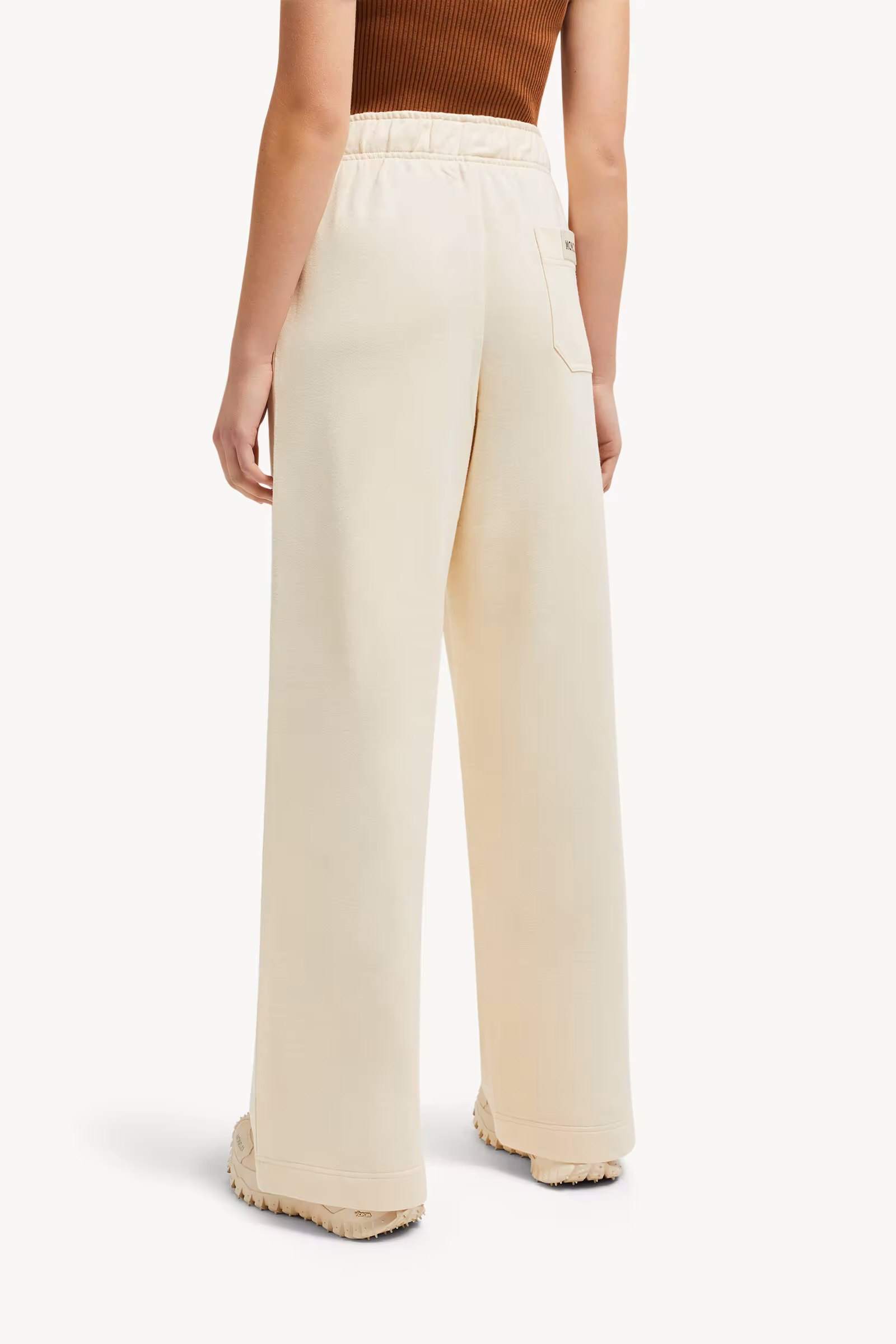 Wide Leg Cotton Sweatpants
