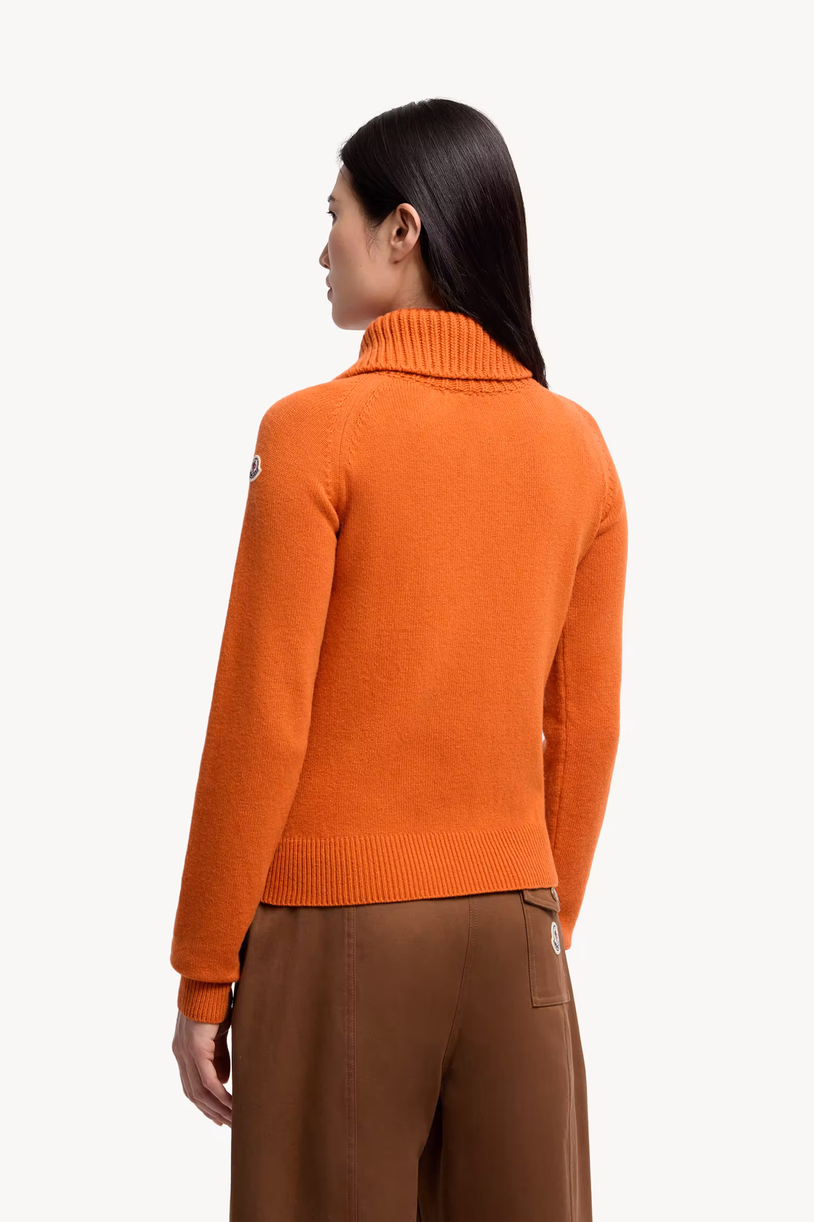 Wool & Cashmere High Collar Sweater