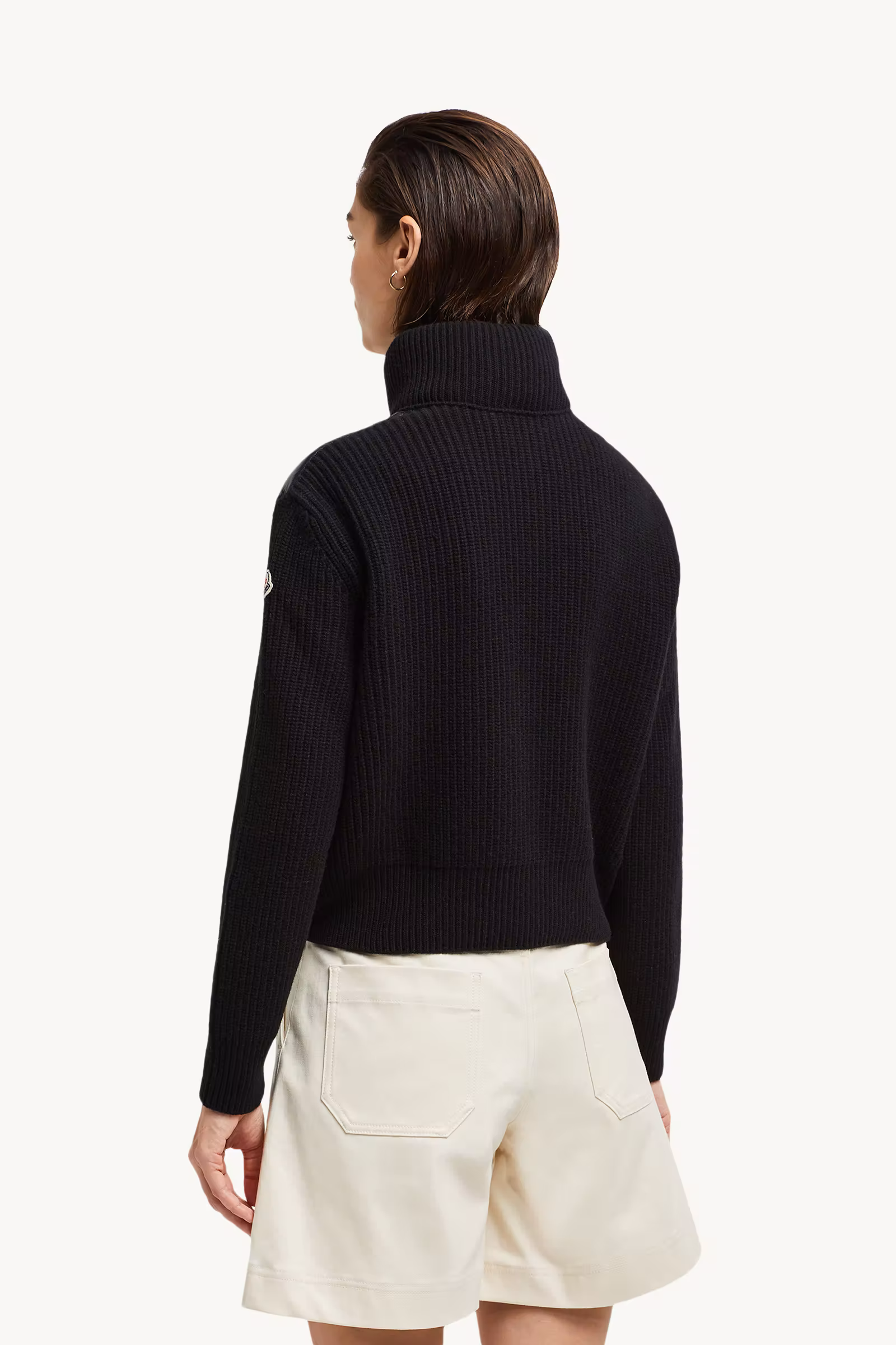 Padded Wool Cardigan