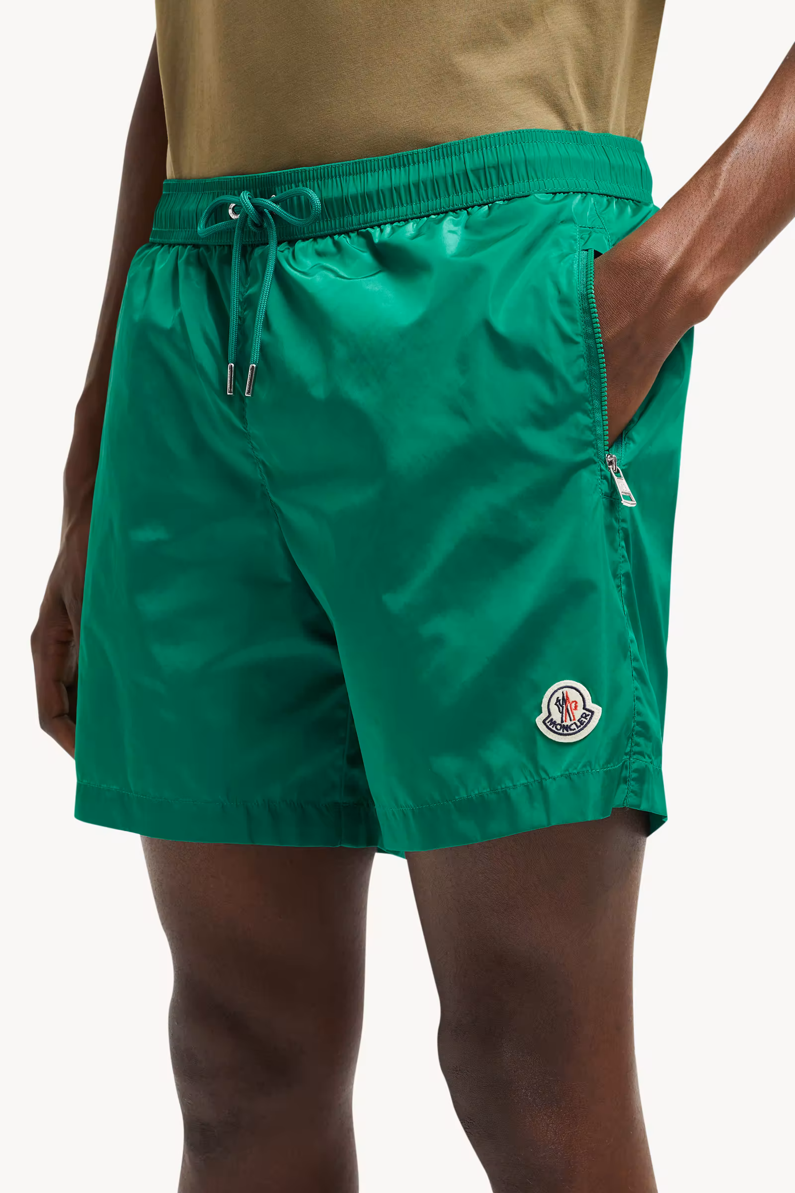 Logo Patch Swim Shorts