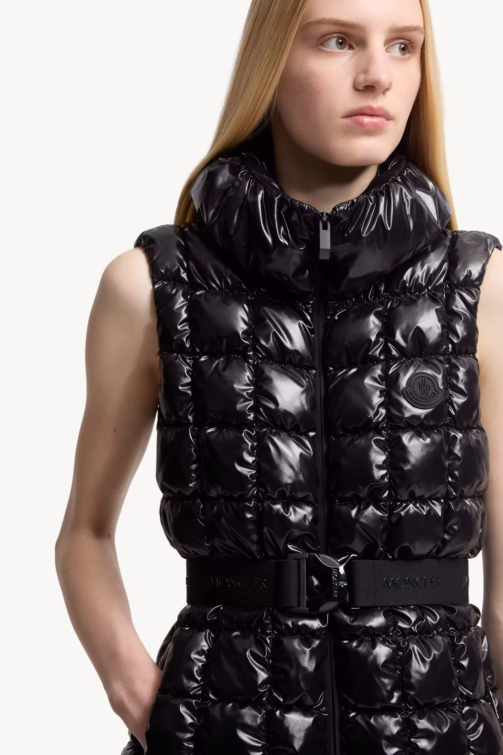 Emilion Square-Quilted Down Vest