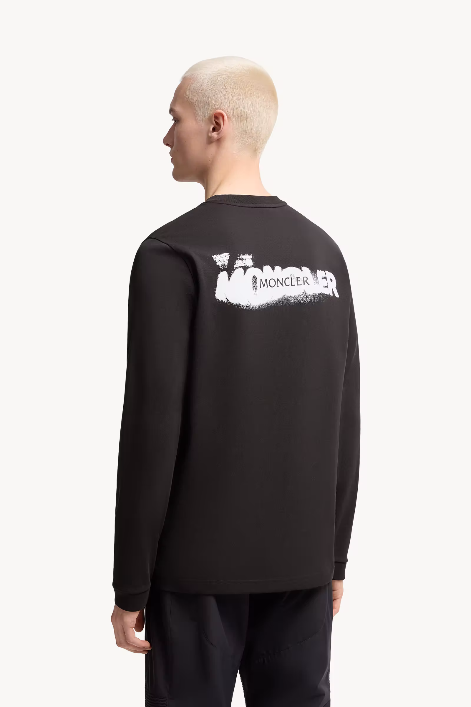 Graphic Logo Long Sleeve Cotton T-Shirt