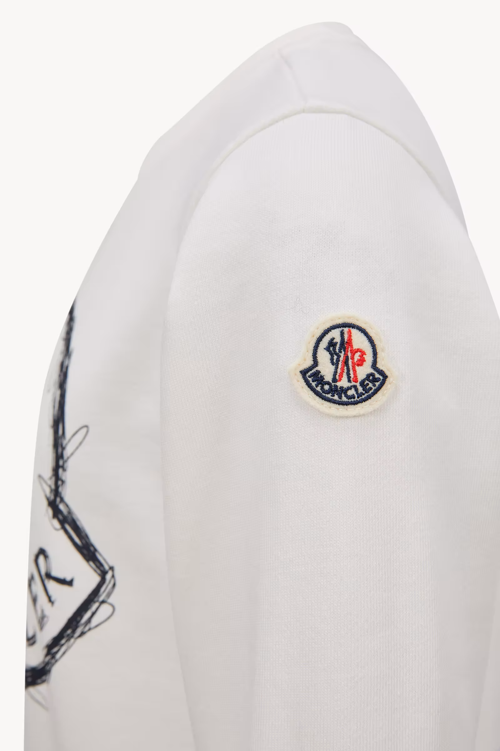 Scribble Logo Cotton Sweatshirt