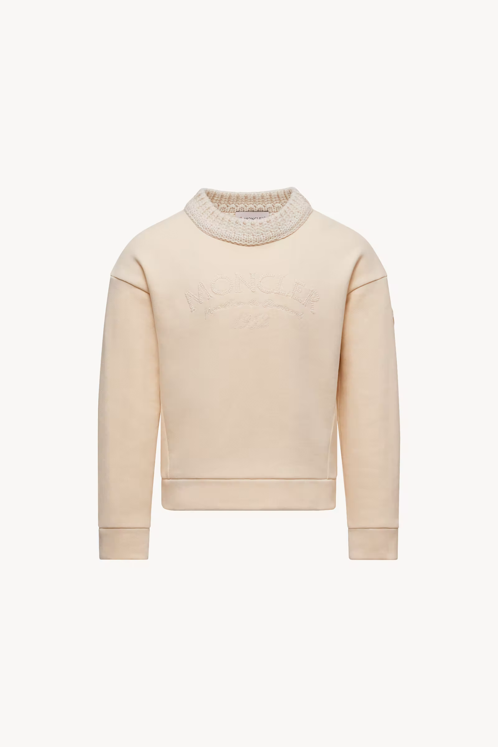 Embroidered Logo Cotton Sweatshirt