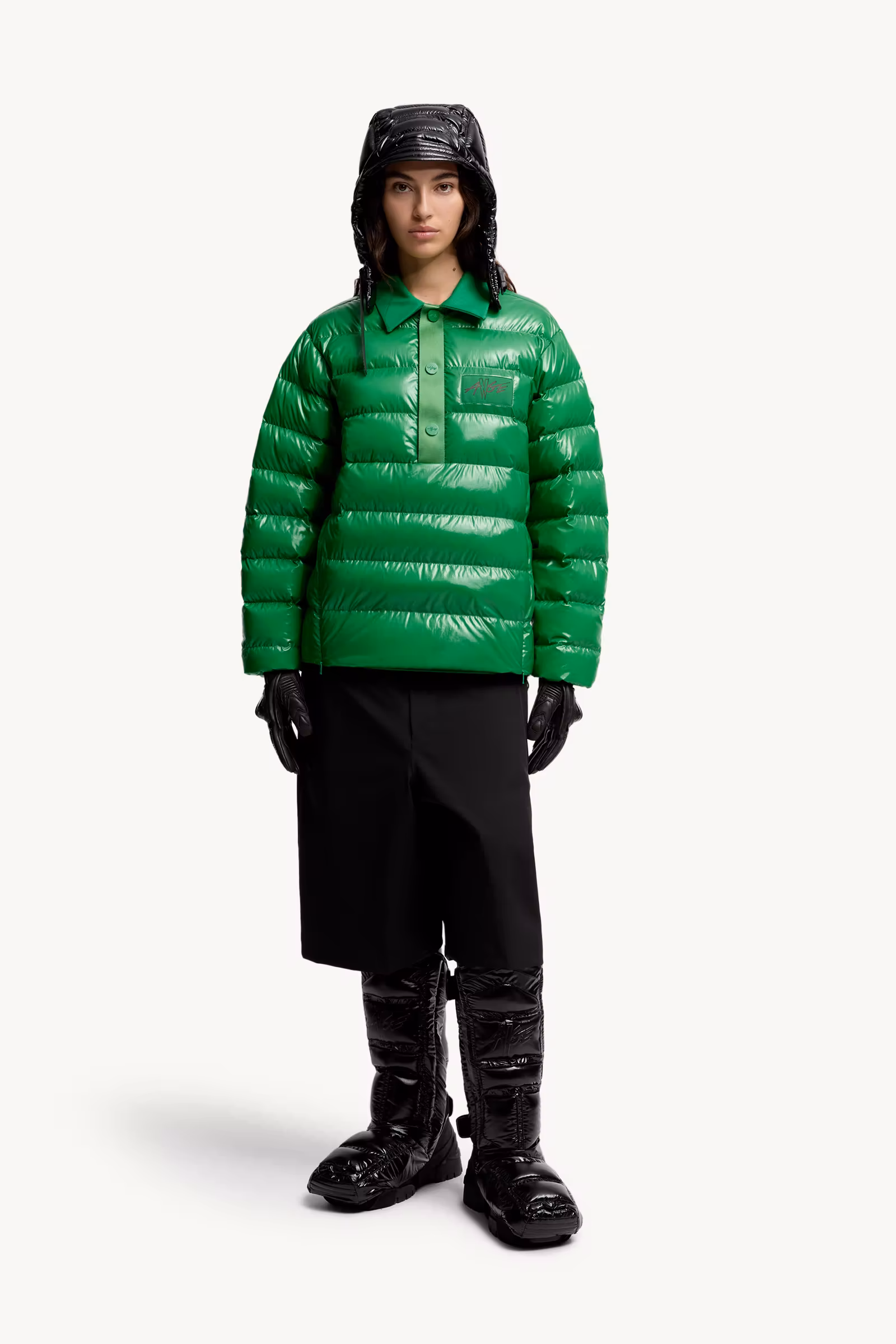 Moncler x A$AP Rocky Vardar Down Polo Shirt Jacket