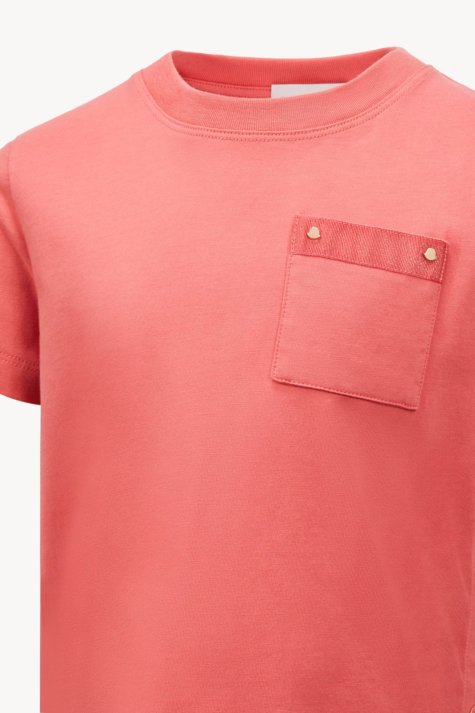 Cotton T-Shirt with Pocket