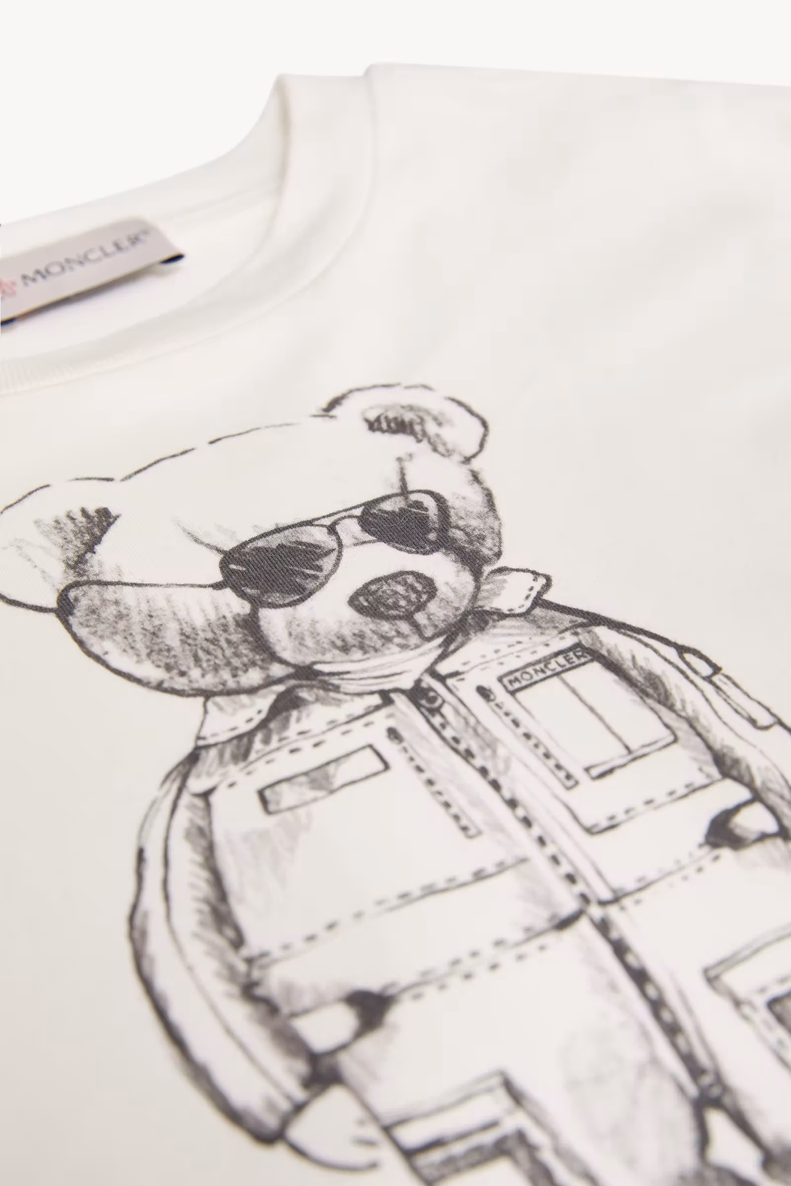 Printed Motif Cotton T-Shirt