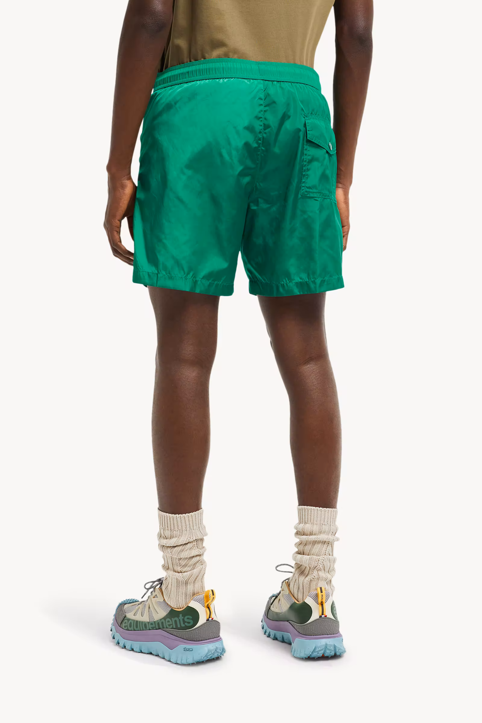 Logo Patch Swim Shorts