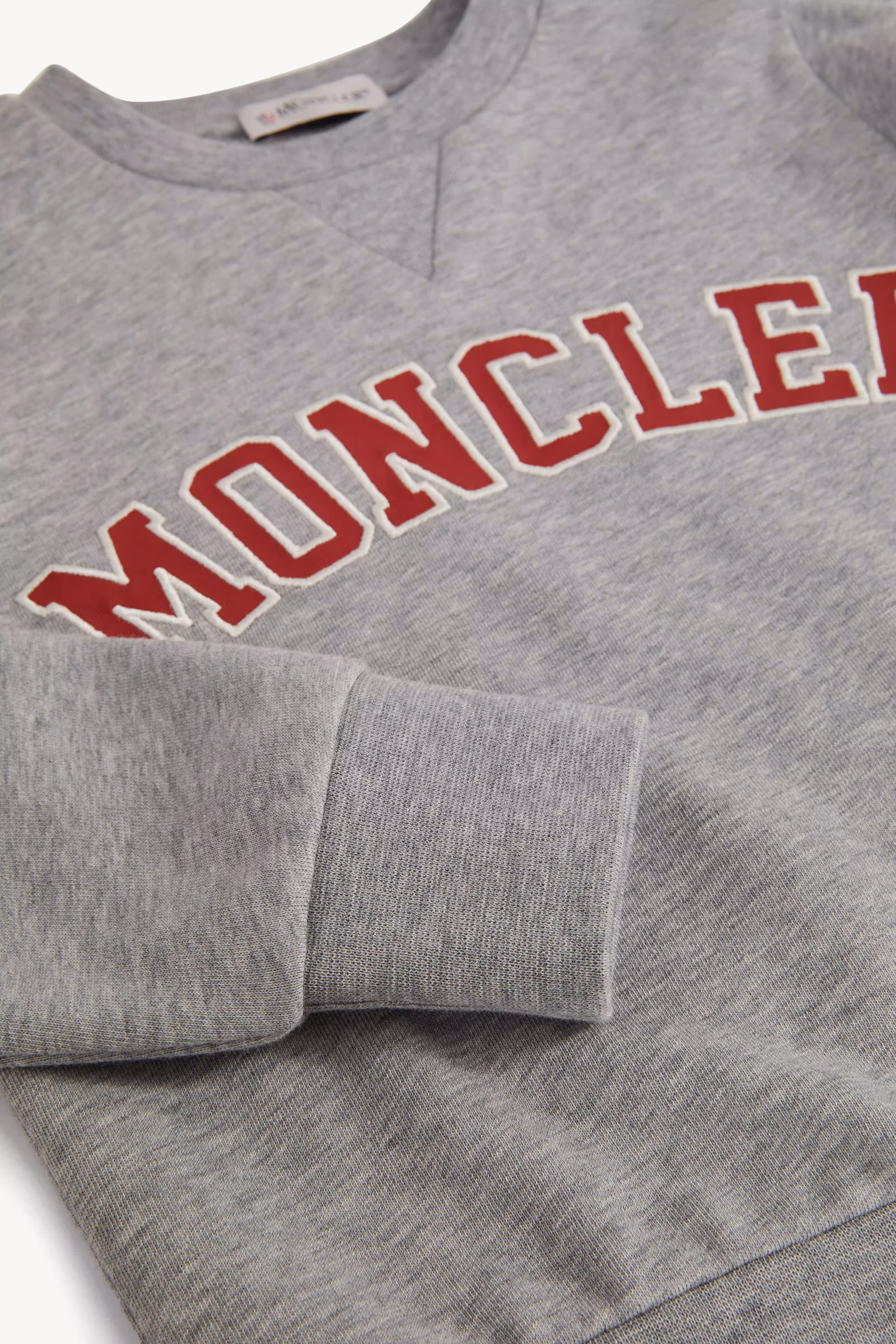 Embroidered Logo Cotton Sweatshirt