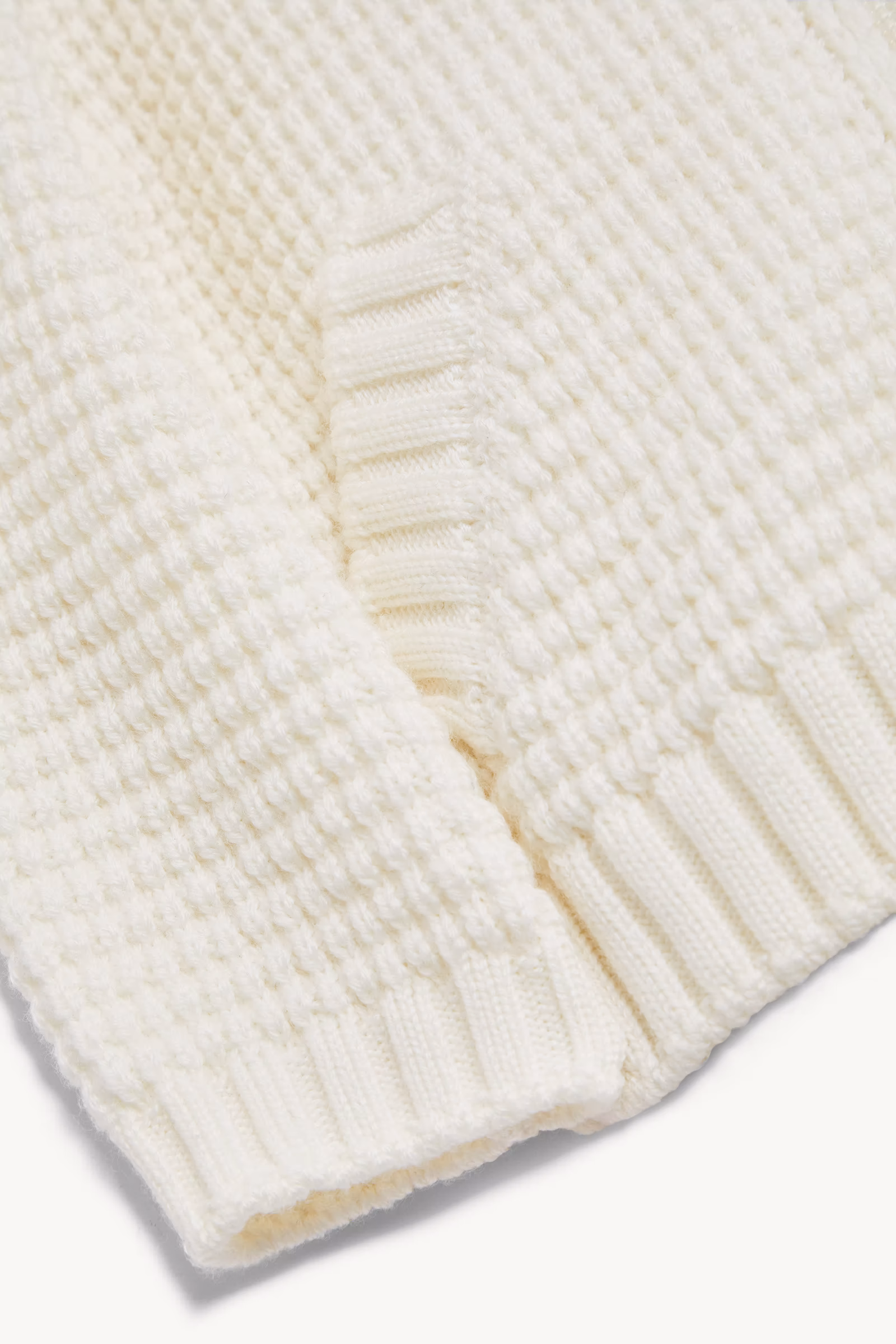 Hooded Teddy Bear Wool Zip-Up Cardigan