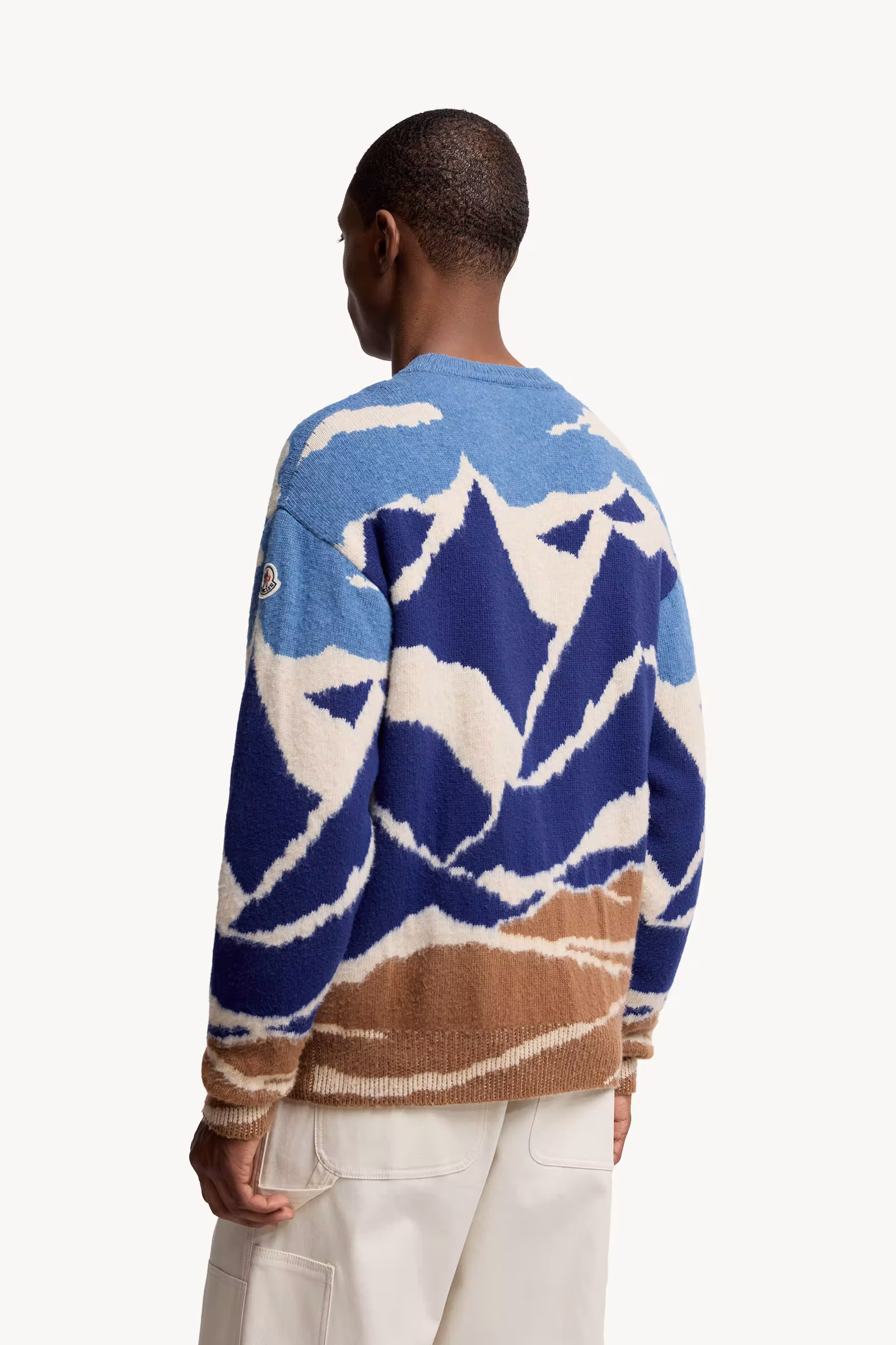 Mountain Jacquard Wool Sweater