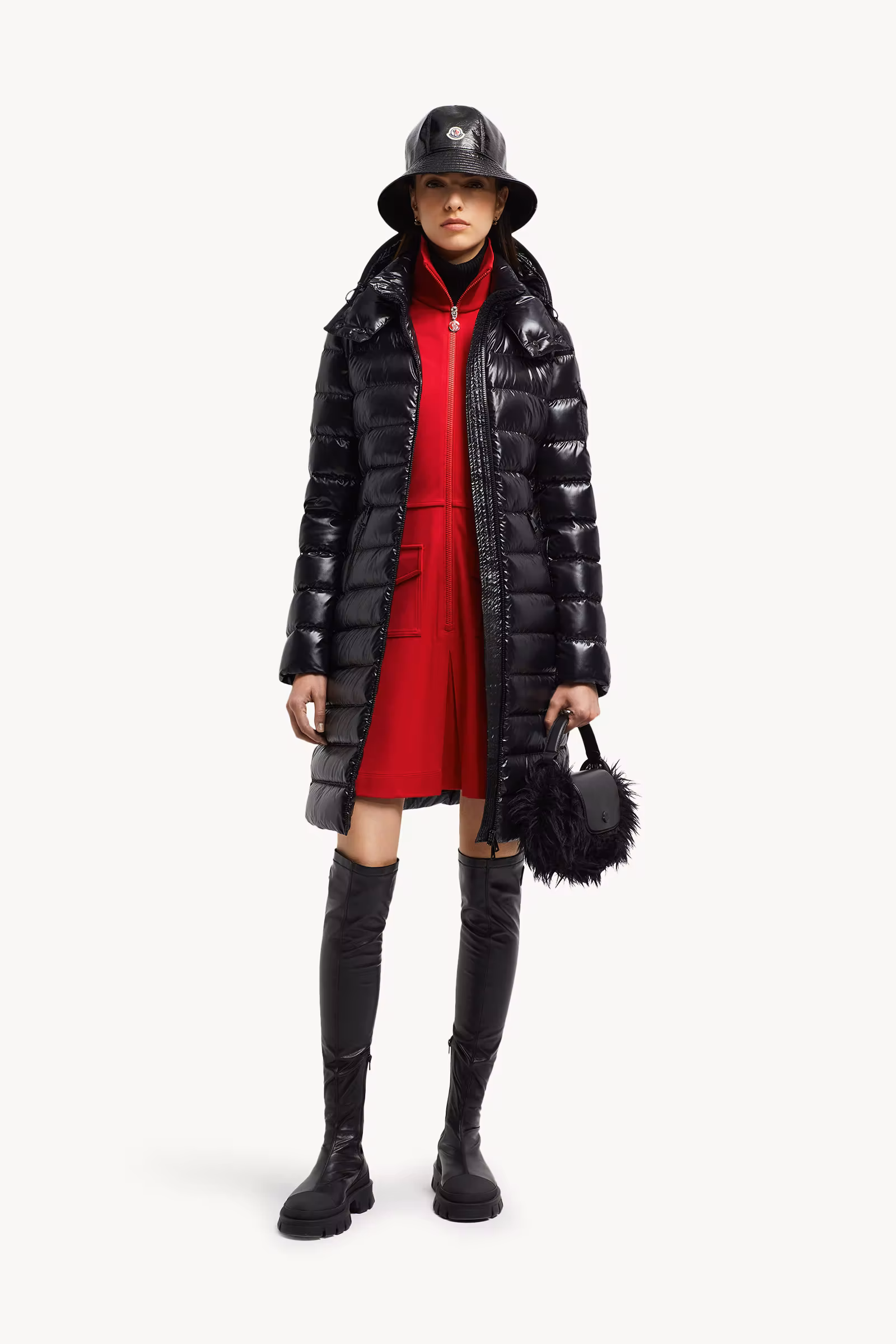 Moka Long Down Jacket