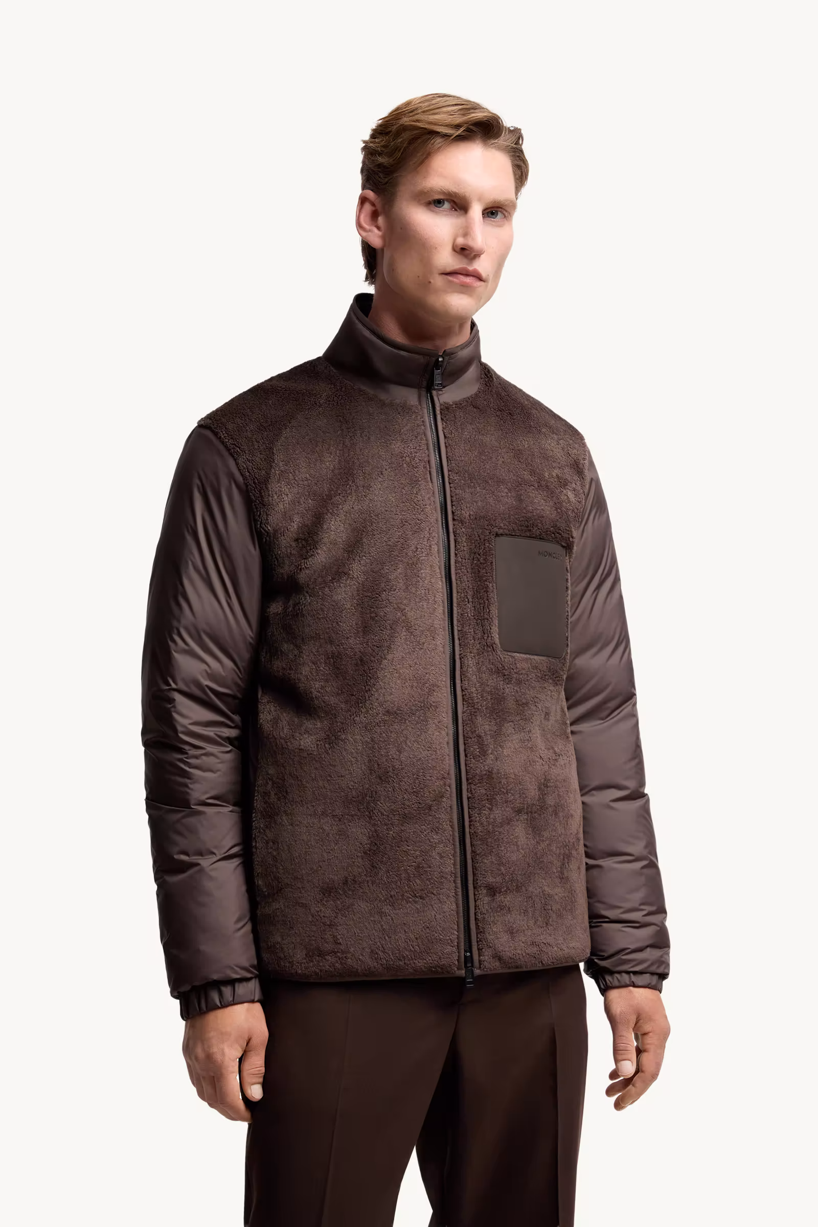 Livra Reversible Teddy Short Down Jacket