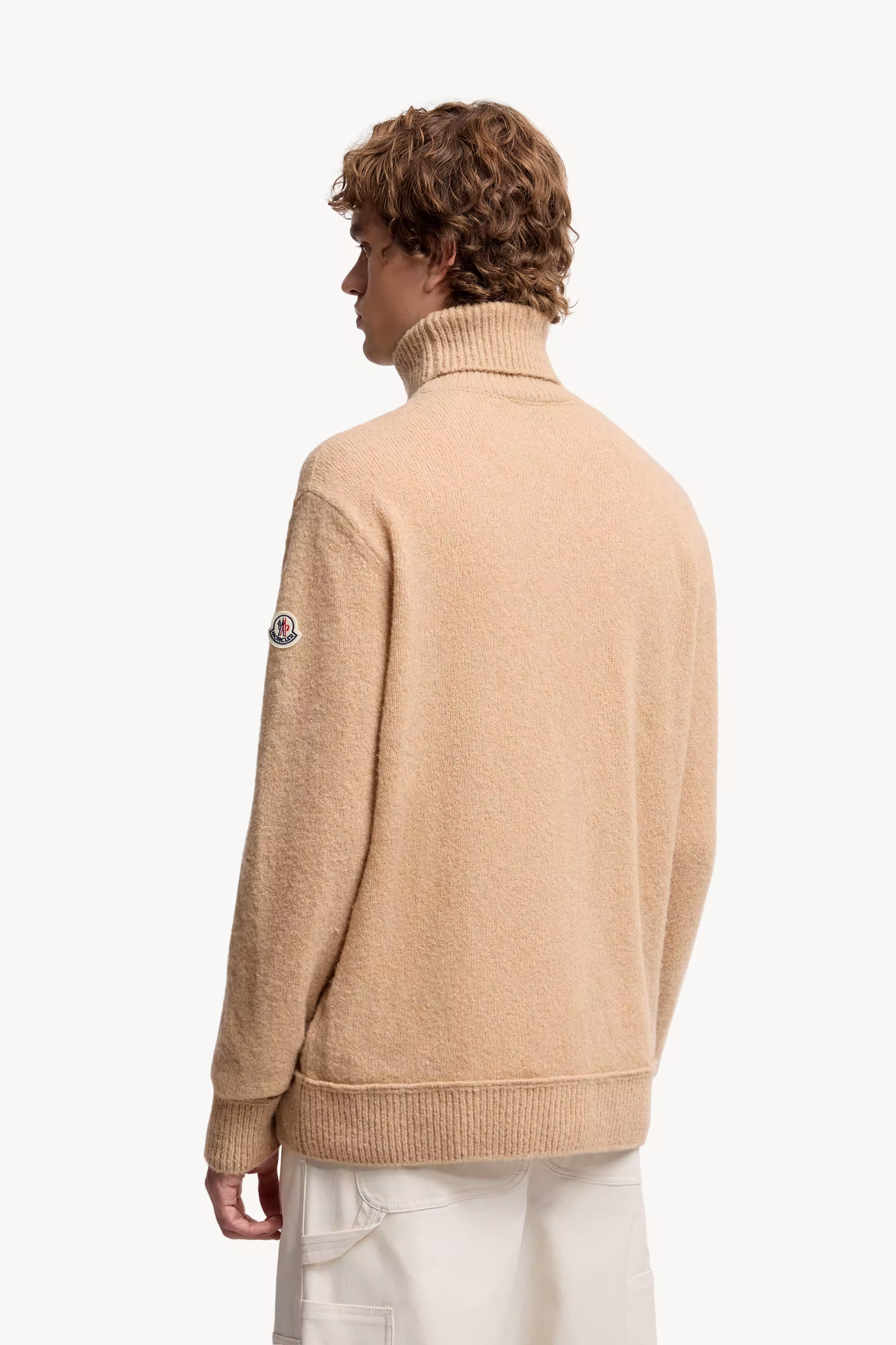 Wool Blend Turtleneck Sweater