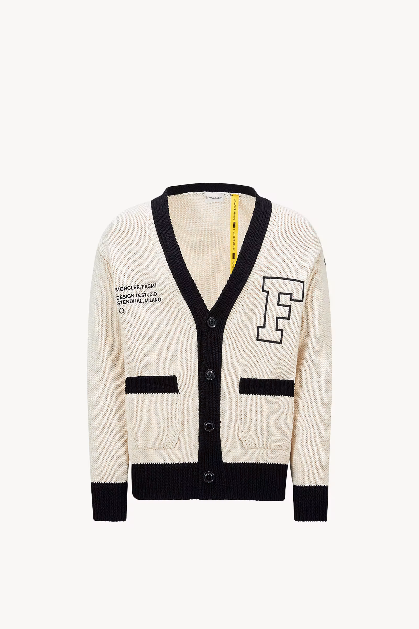 Moncler x FRGMT Embroidered Cotton Cardigan
