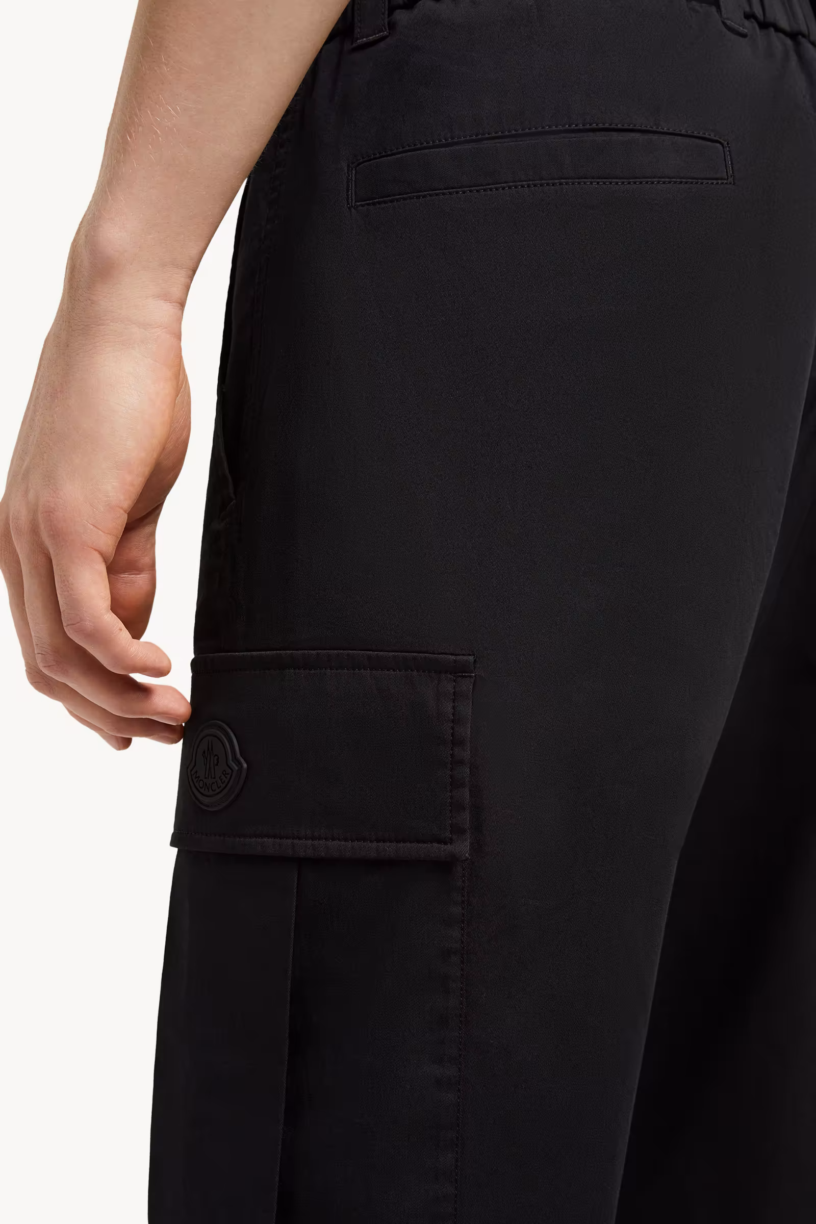 Cotton Gabardine Cargo Pants