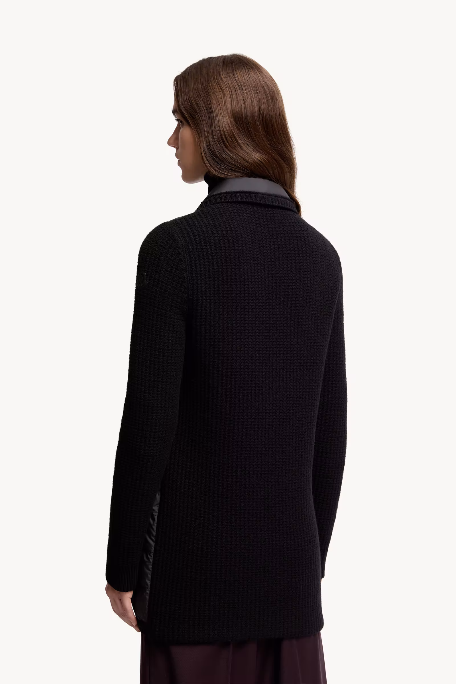 Wool & Cashmere Padded Cardigan