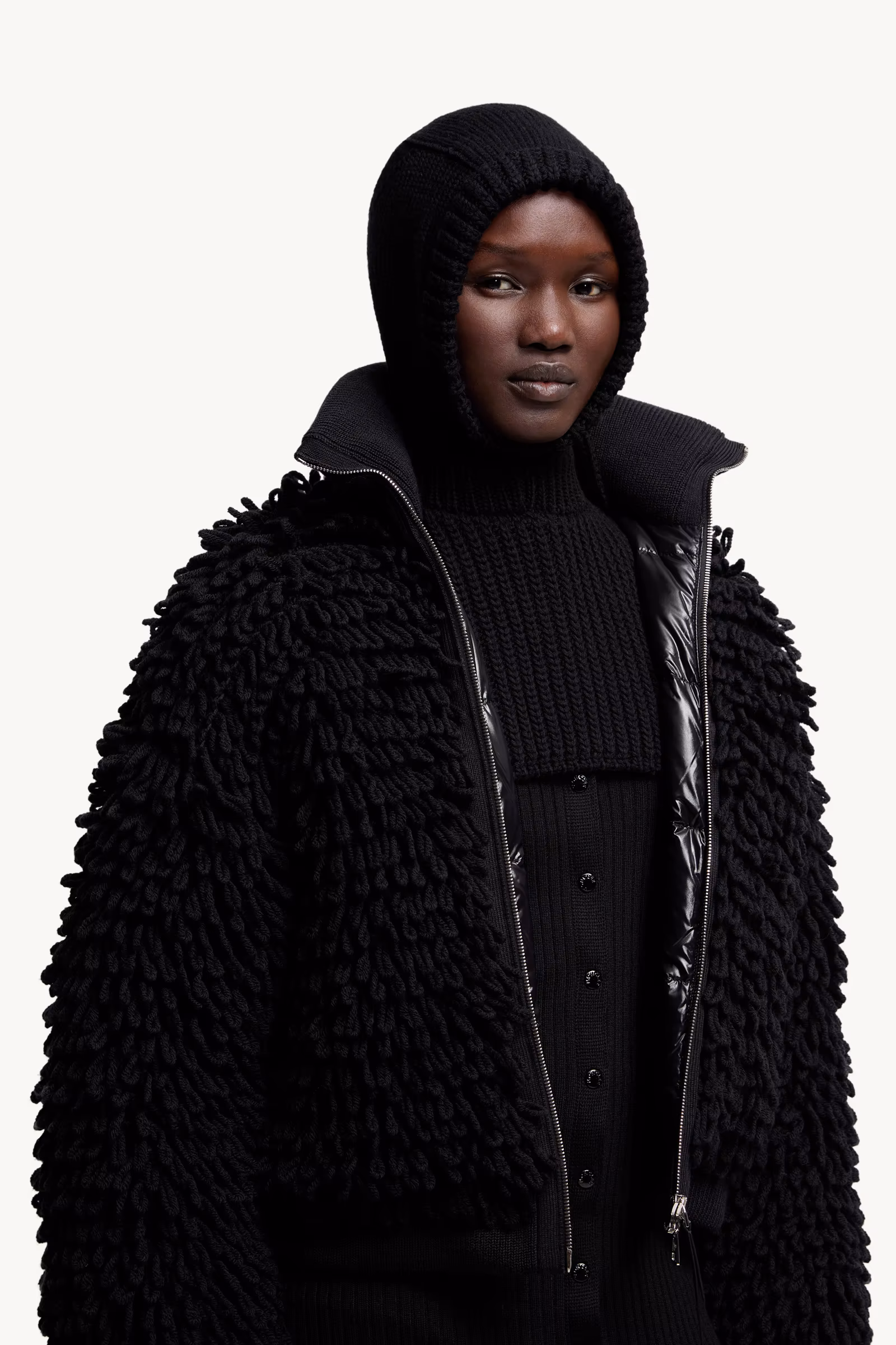 Moncler x EE72 by Edward Enninful Wool Balaclava