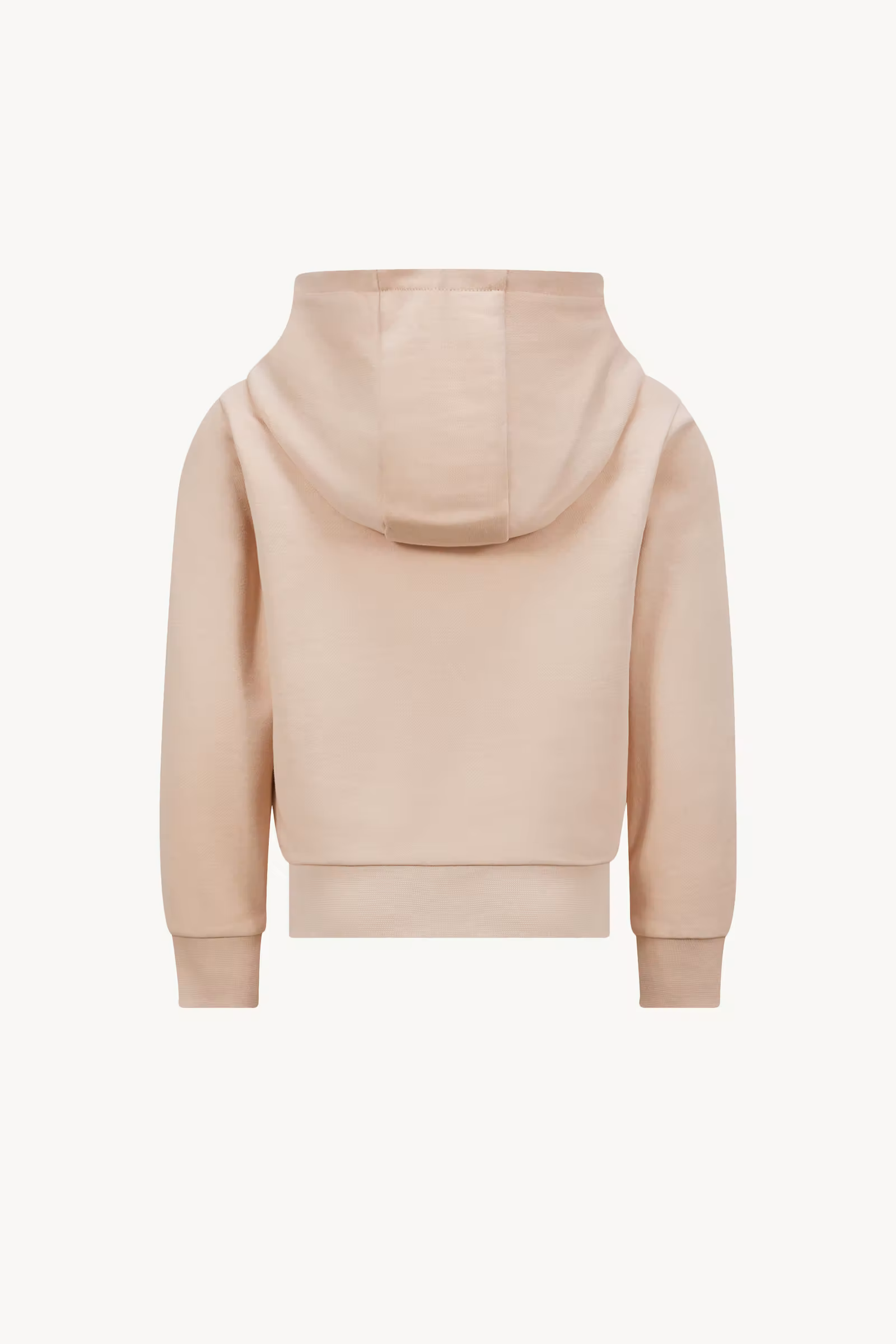 Embroidered Tonal Logo Cotton Hoodie