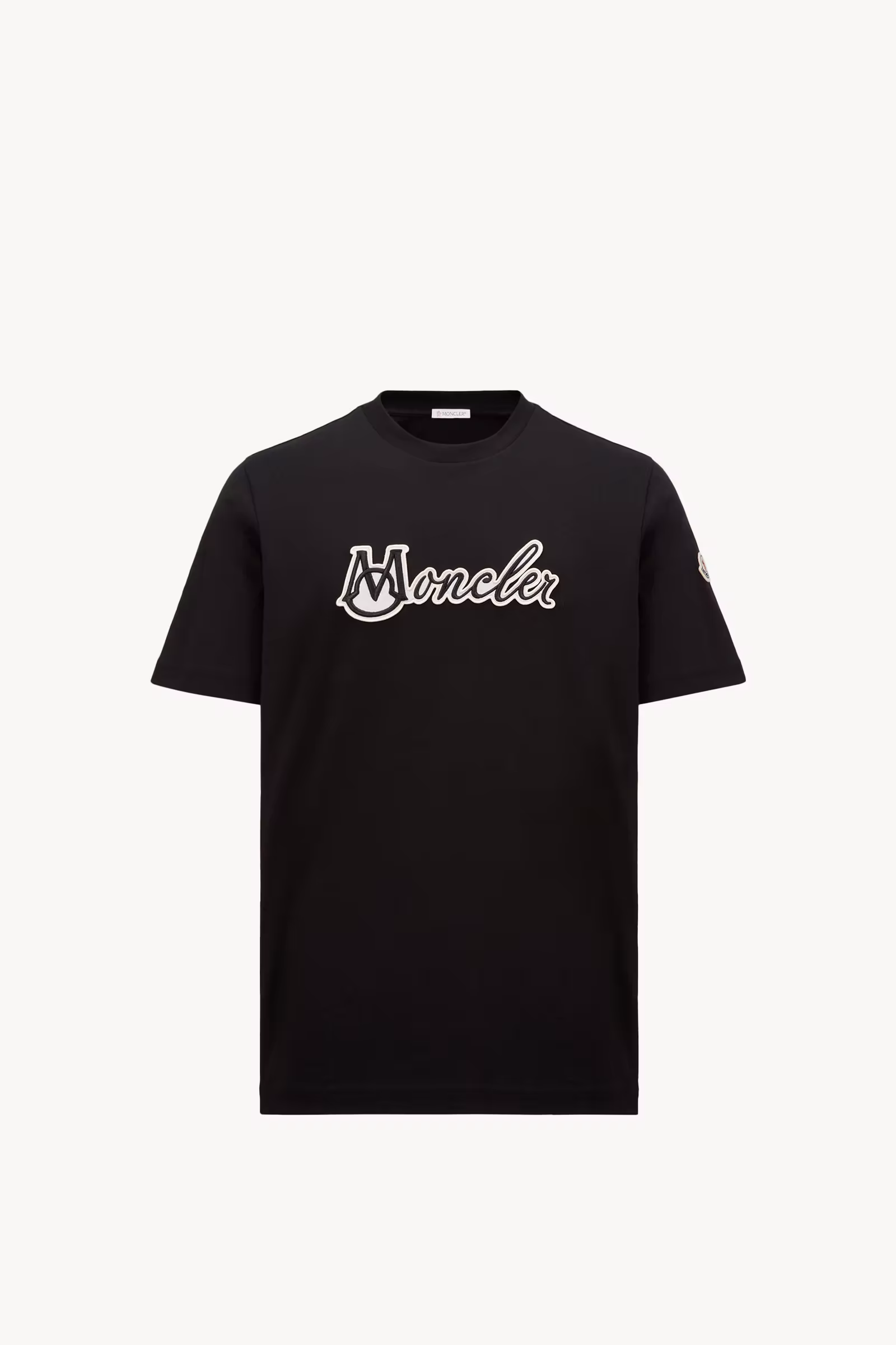 Embroidered Varsity Logo Cotton T-shirt