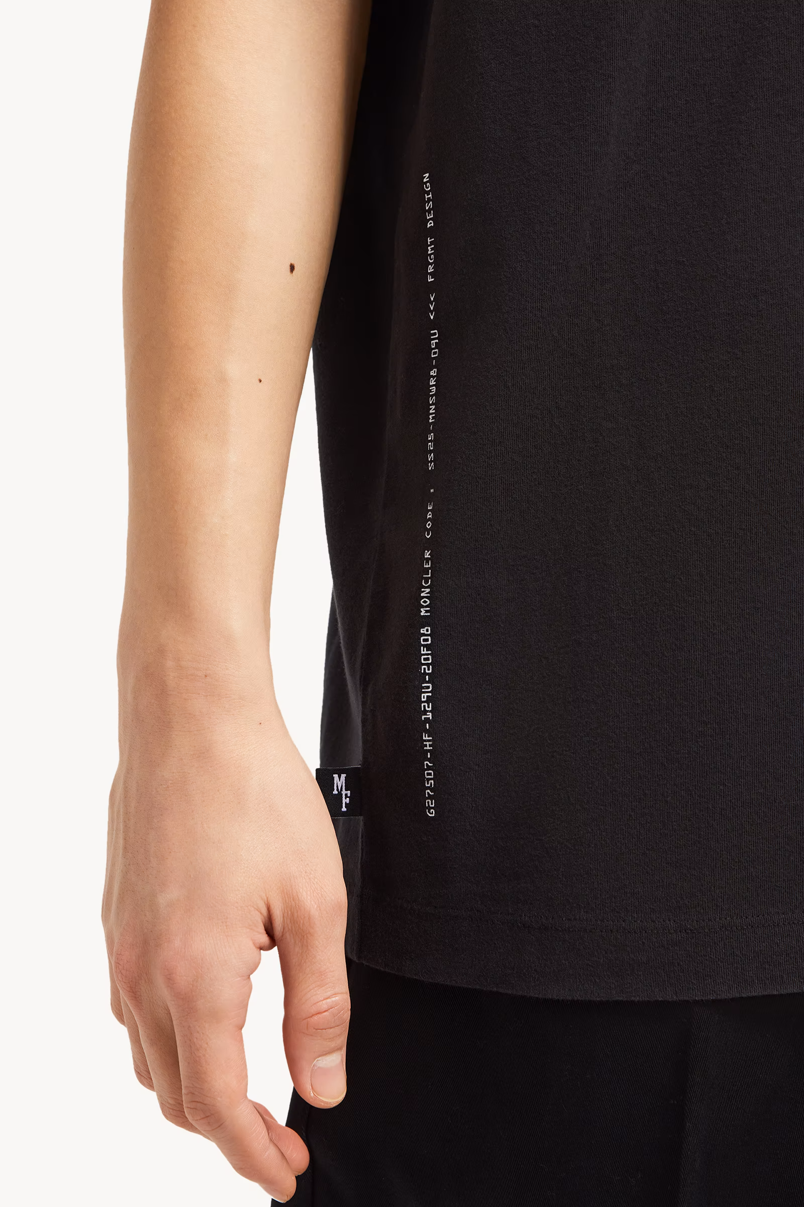 Moncler x FRGMT Cartoon Logo Cotton T-Shirt