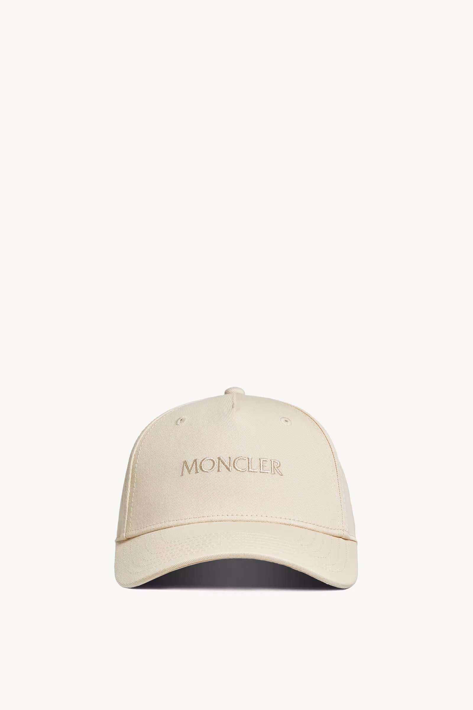 Embroidered Logo Gabardine Baseball Cap