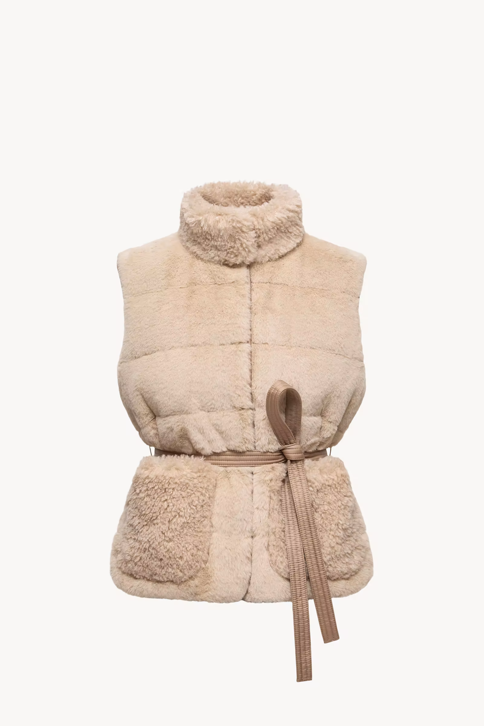 Joui Faux Fur & Teddy Down Vest