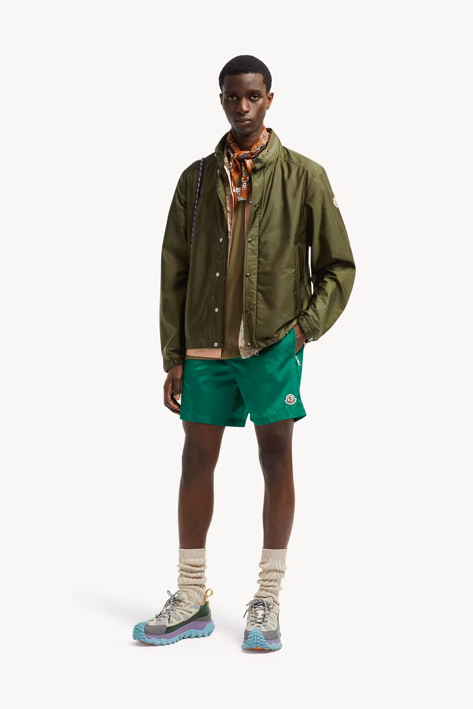 Logo Patch Swim Shorts