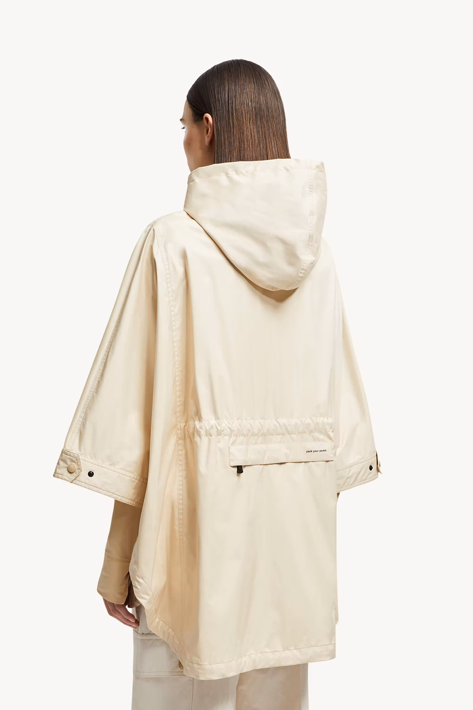 Vorassy Packable Hooded Cape