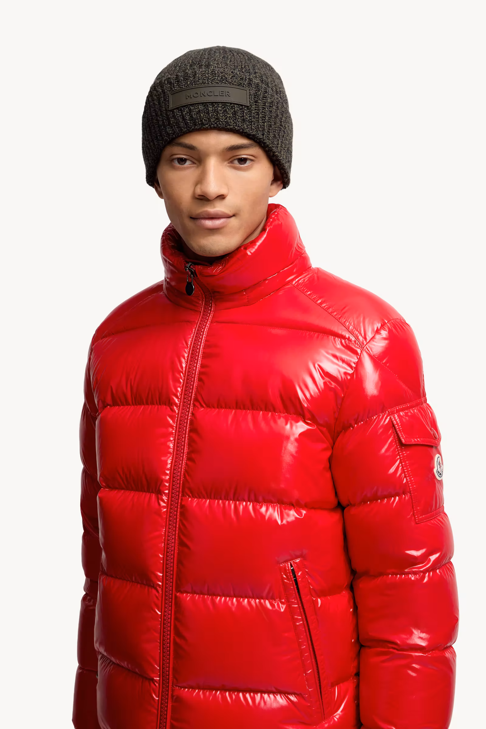 Moncler Maya Hooded Short Down Jacket