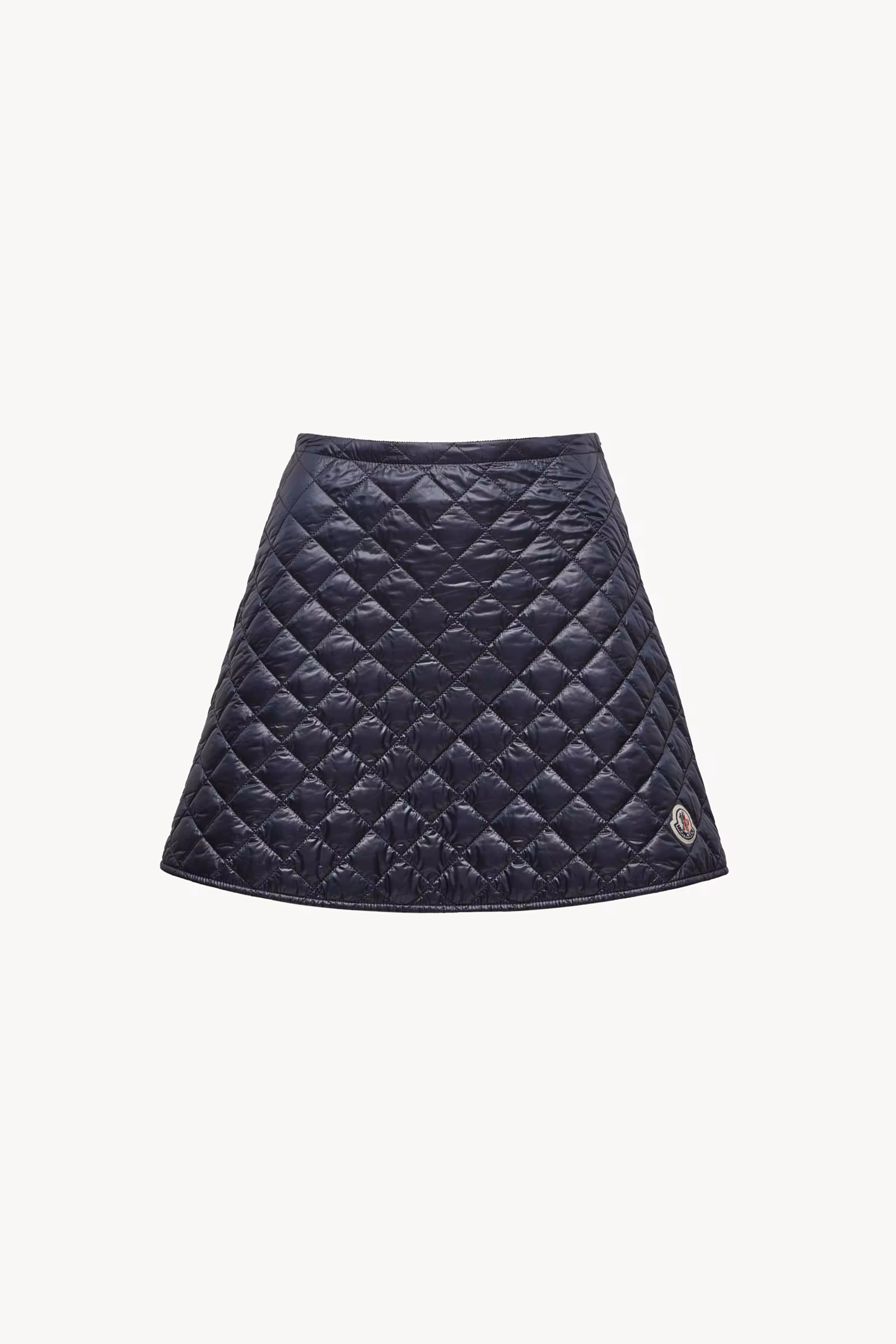 Diamond-Quilted Mini Skirt