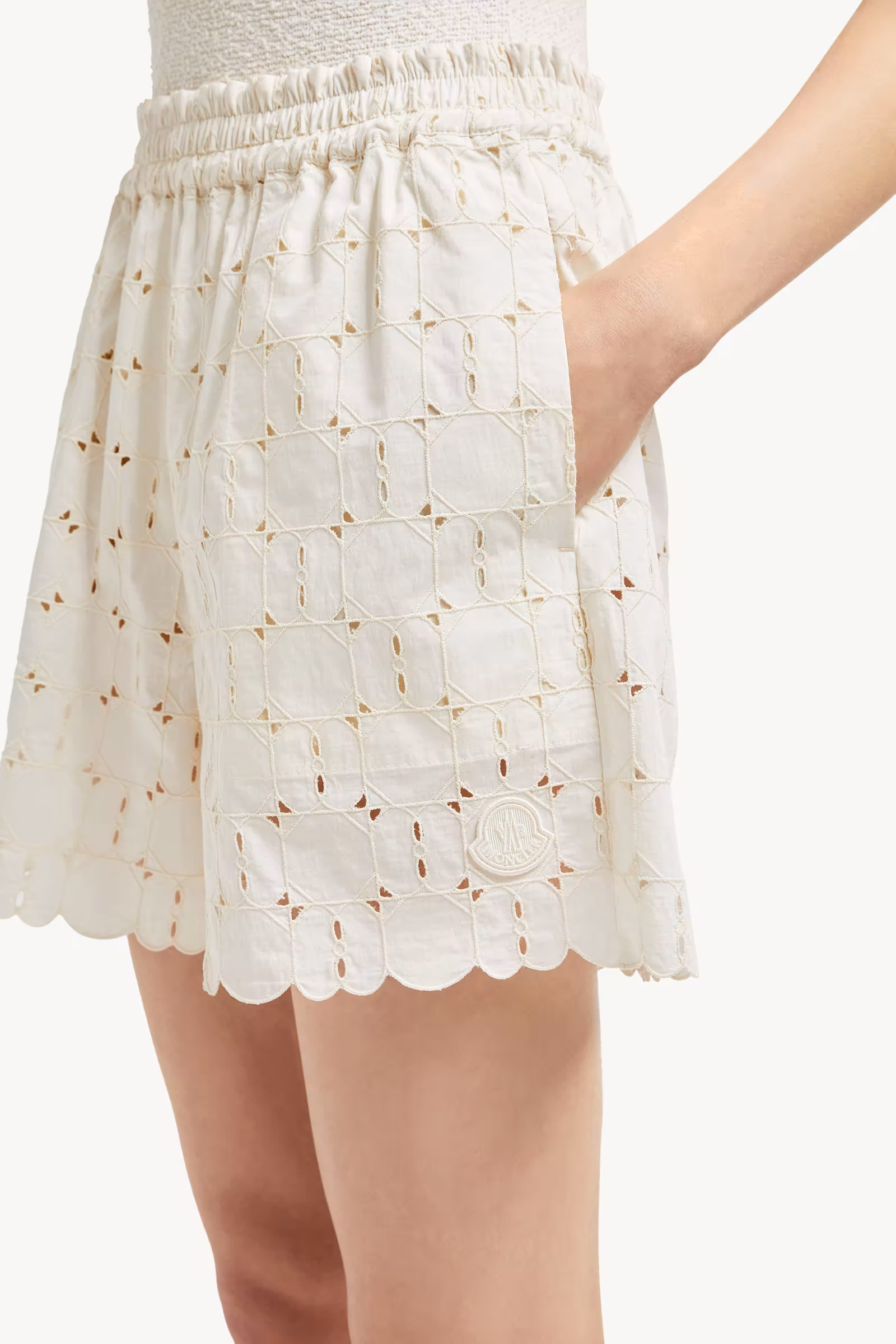 Broderie Anglaise Shorts