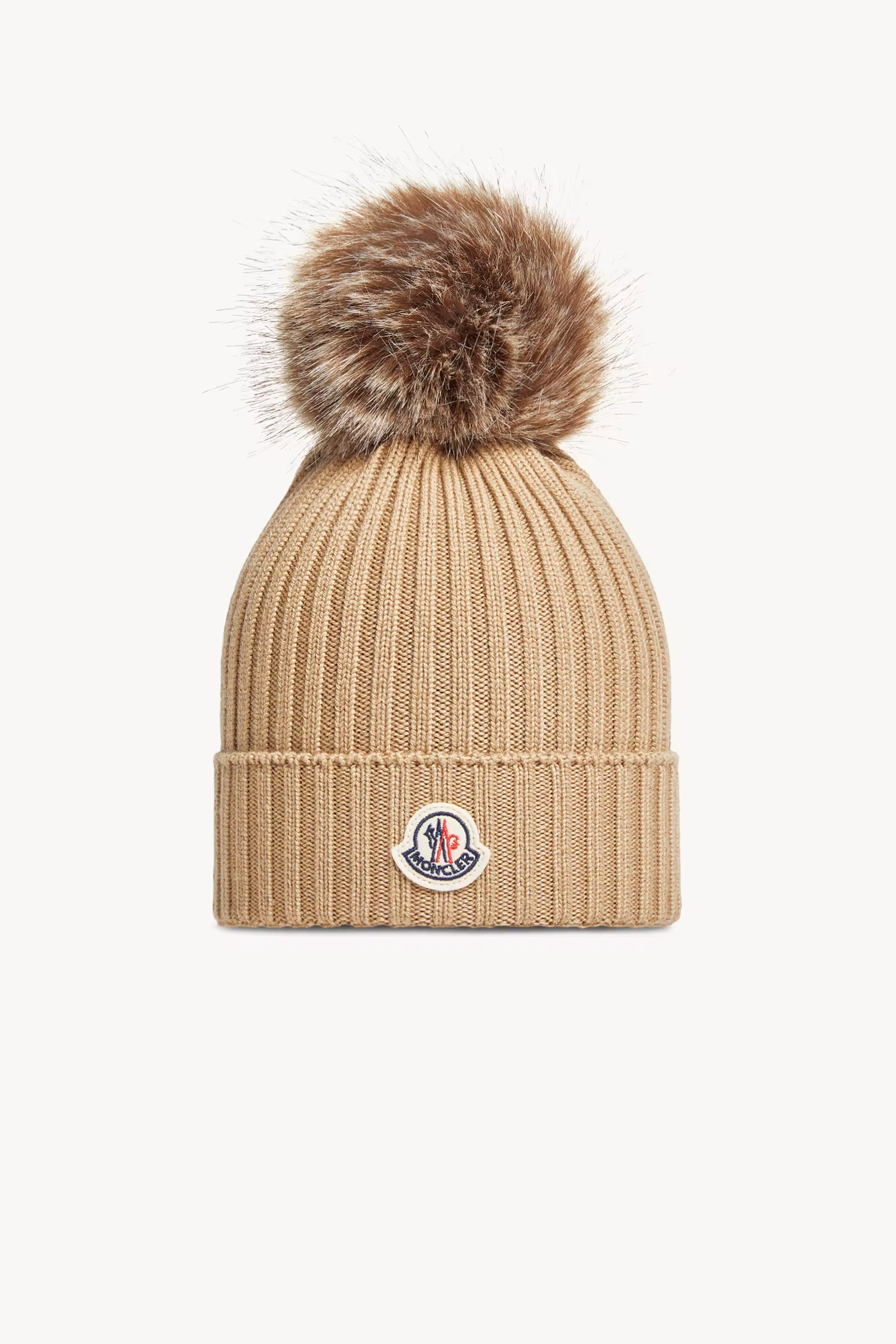 Wool Beanie with Pom Pom